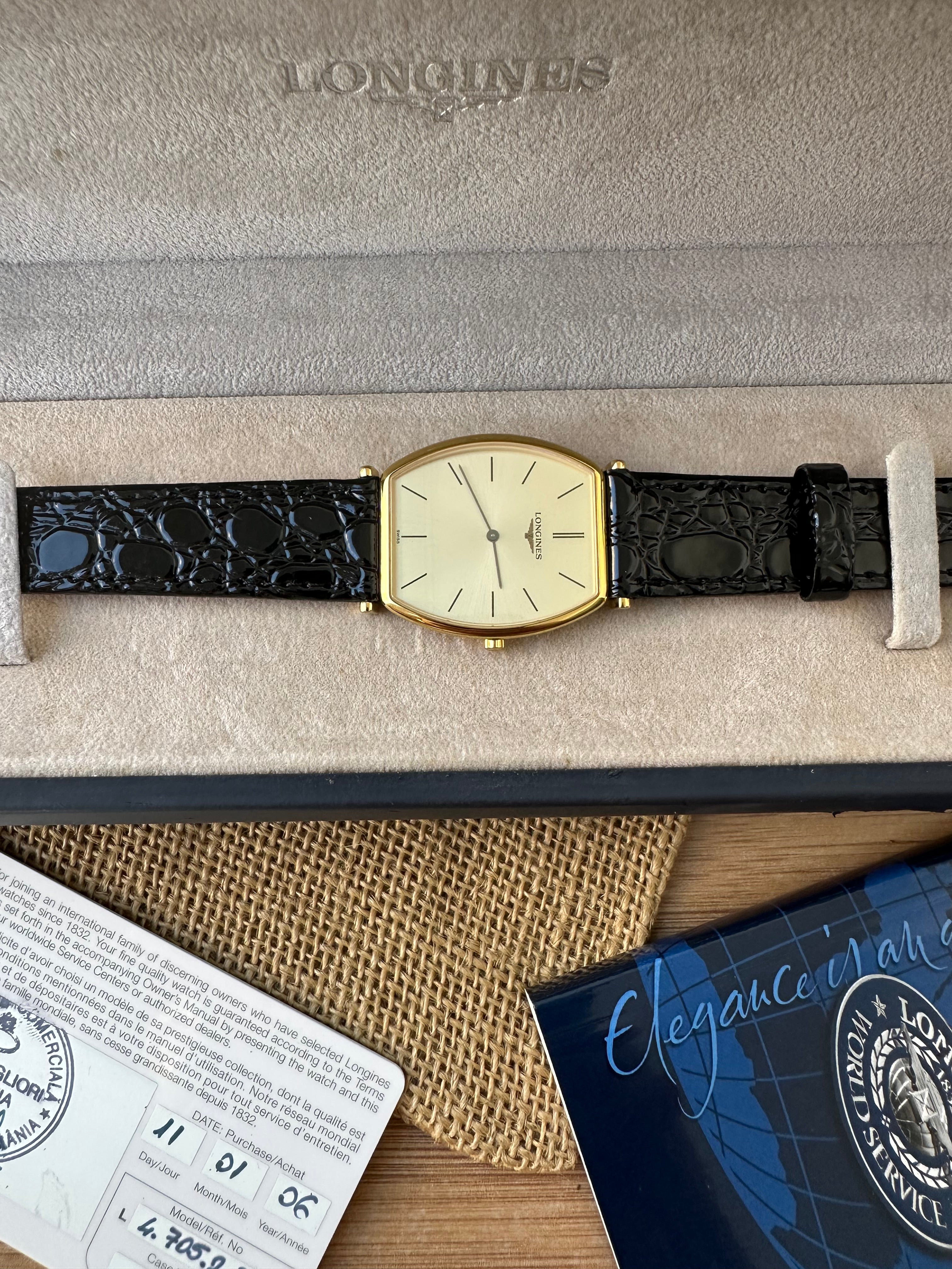 Longines La Grande Classique Tonneau Lady L4.705.2.32.2