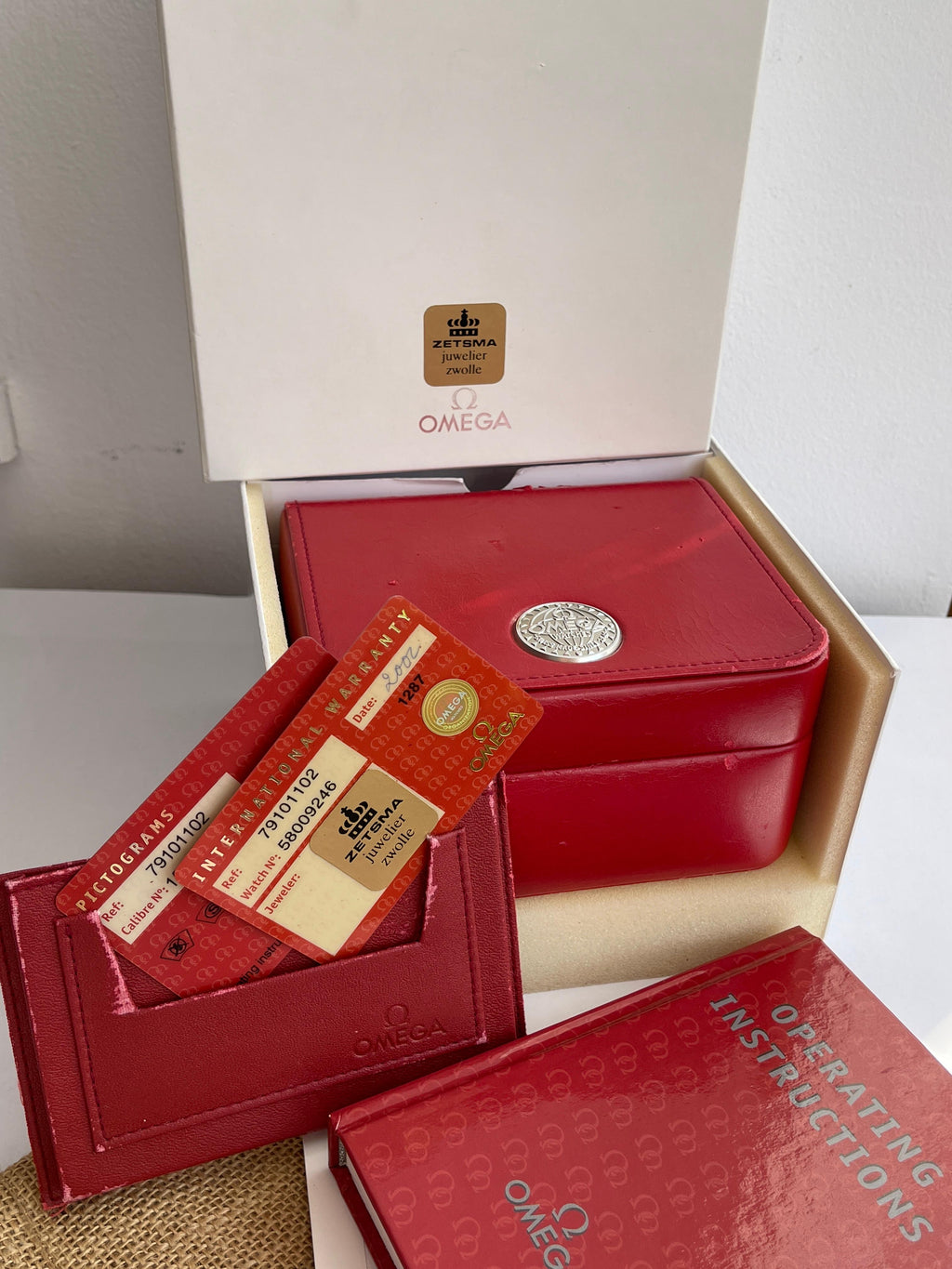 Superb Omega Seamaster Jubilee Aur 18K - Full set - Impecabil