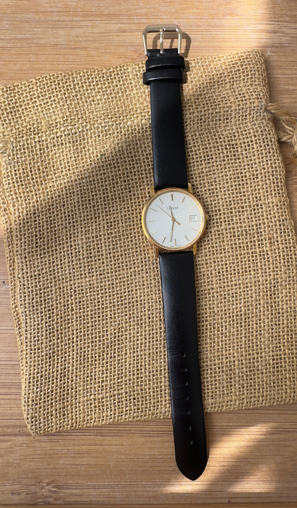 Ceas Tissot Goldrun Aur 18k - 34mm - impecabil - Unisex