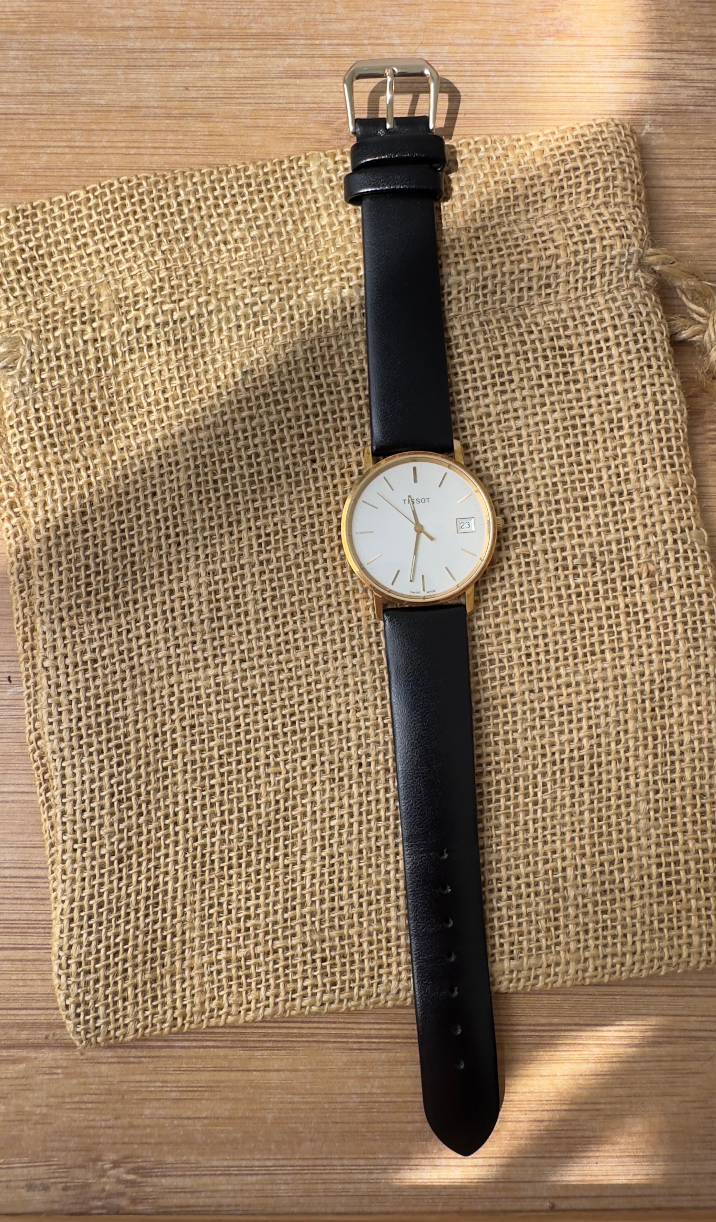 Ceas Tissot Goldrun Aur 18k - 34mm - impecabil - Unisex