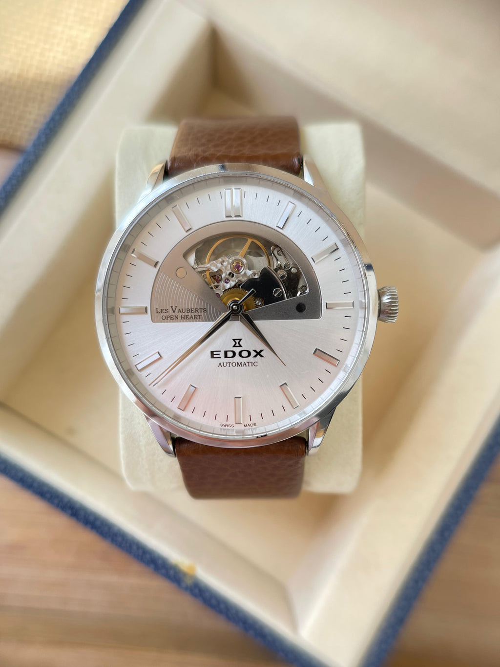 Ceas Edox Les Vauberts Automatic - Open Heart