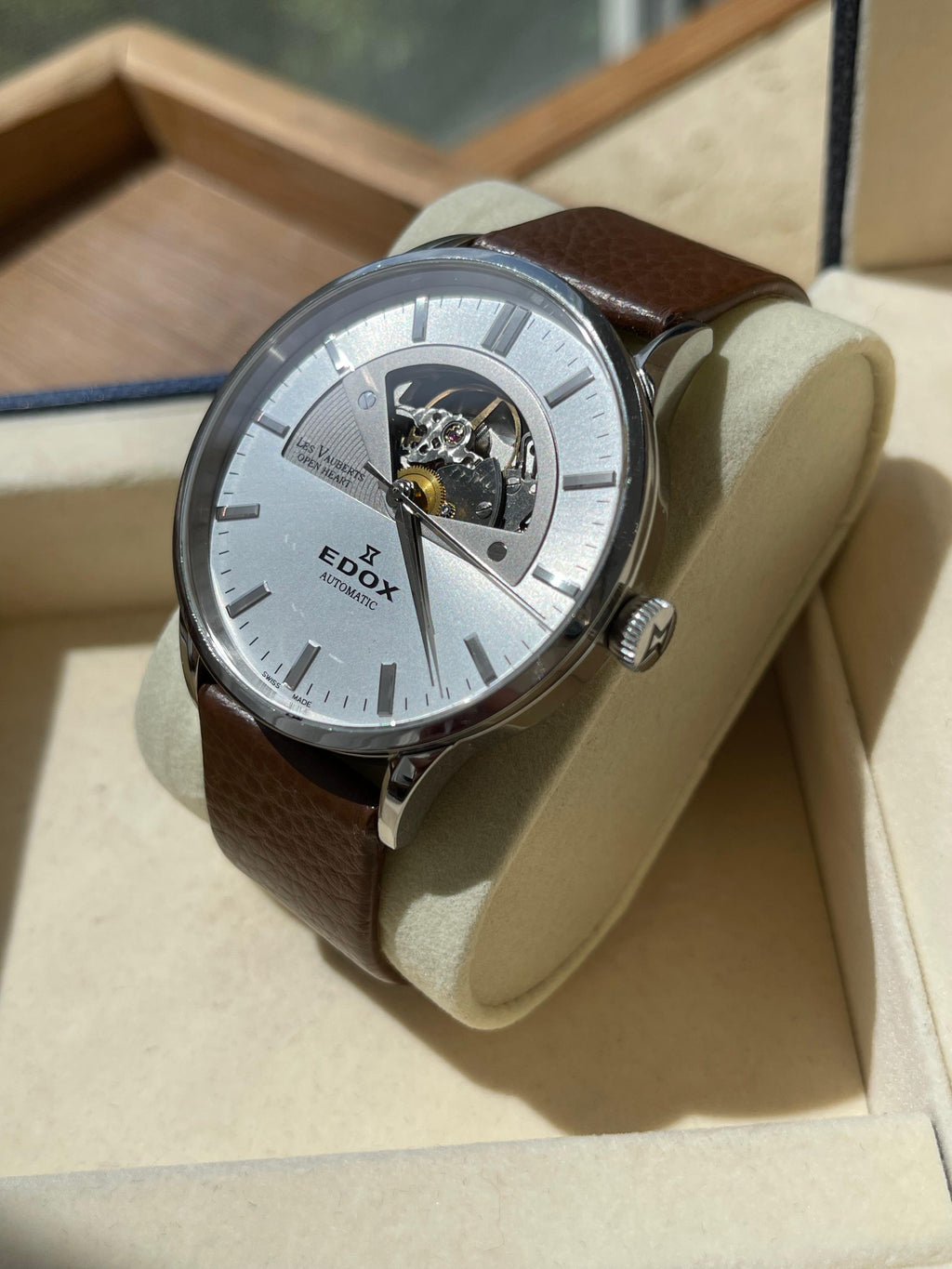 Ceas Edox Les Vauberts Automatic - Open Heart