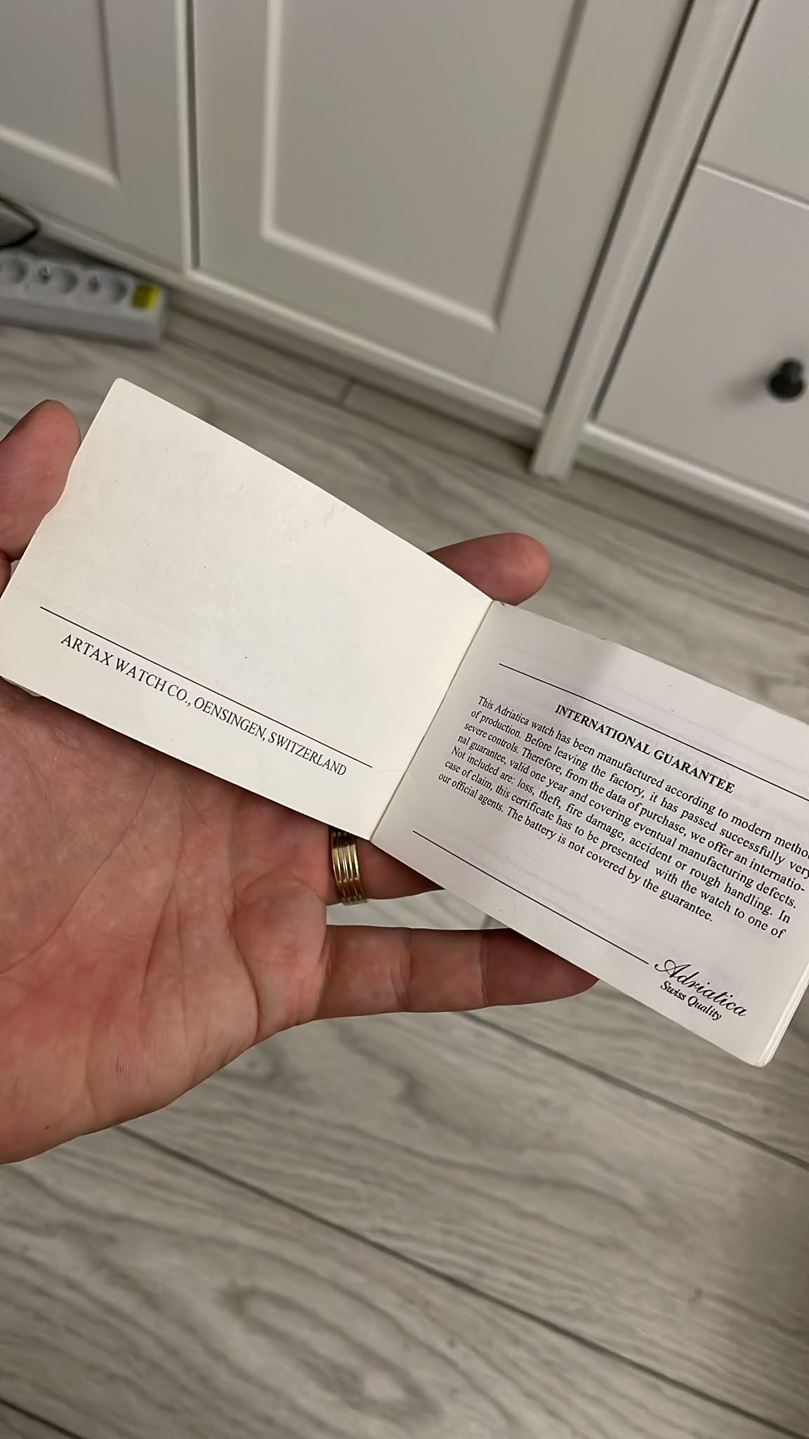 Adriatica - Ceas din Aur 14K micut - cu certificat