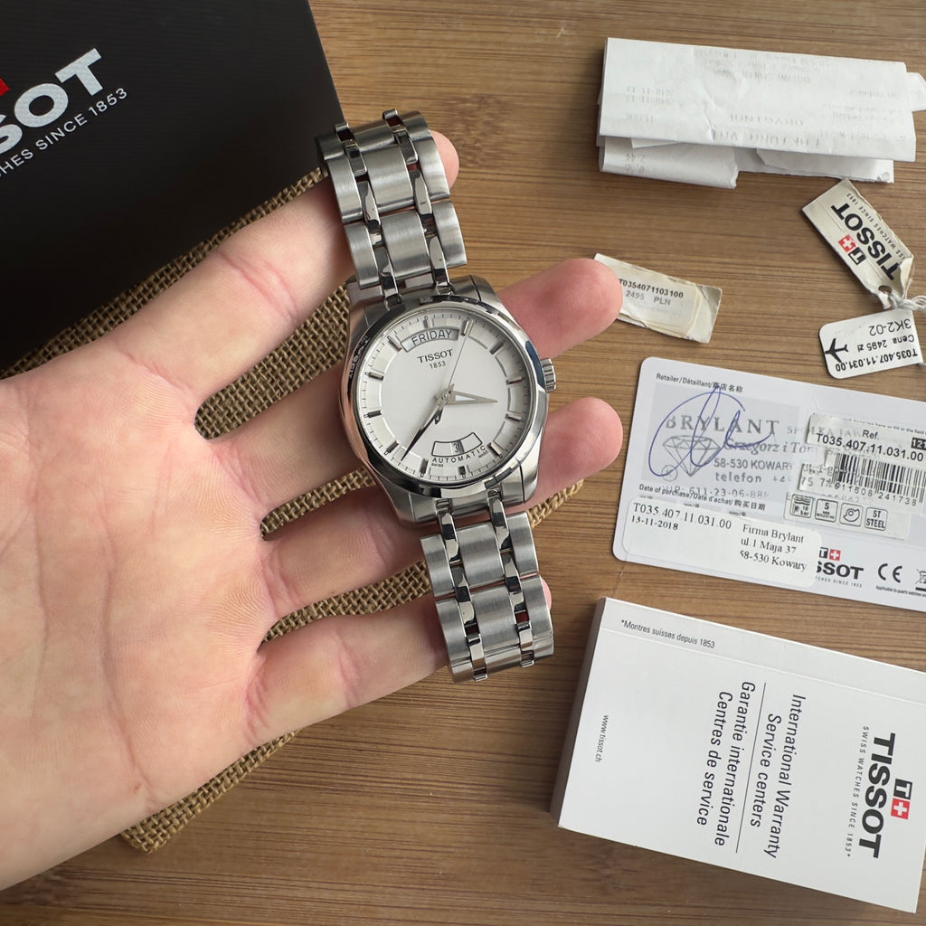 Ceas Tissot Couturier Daydate 39mm automatic - Full set - Eta2834-2 impecabil