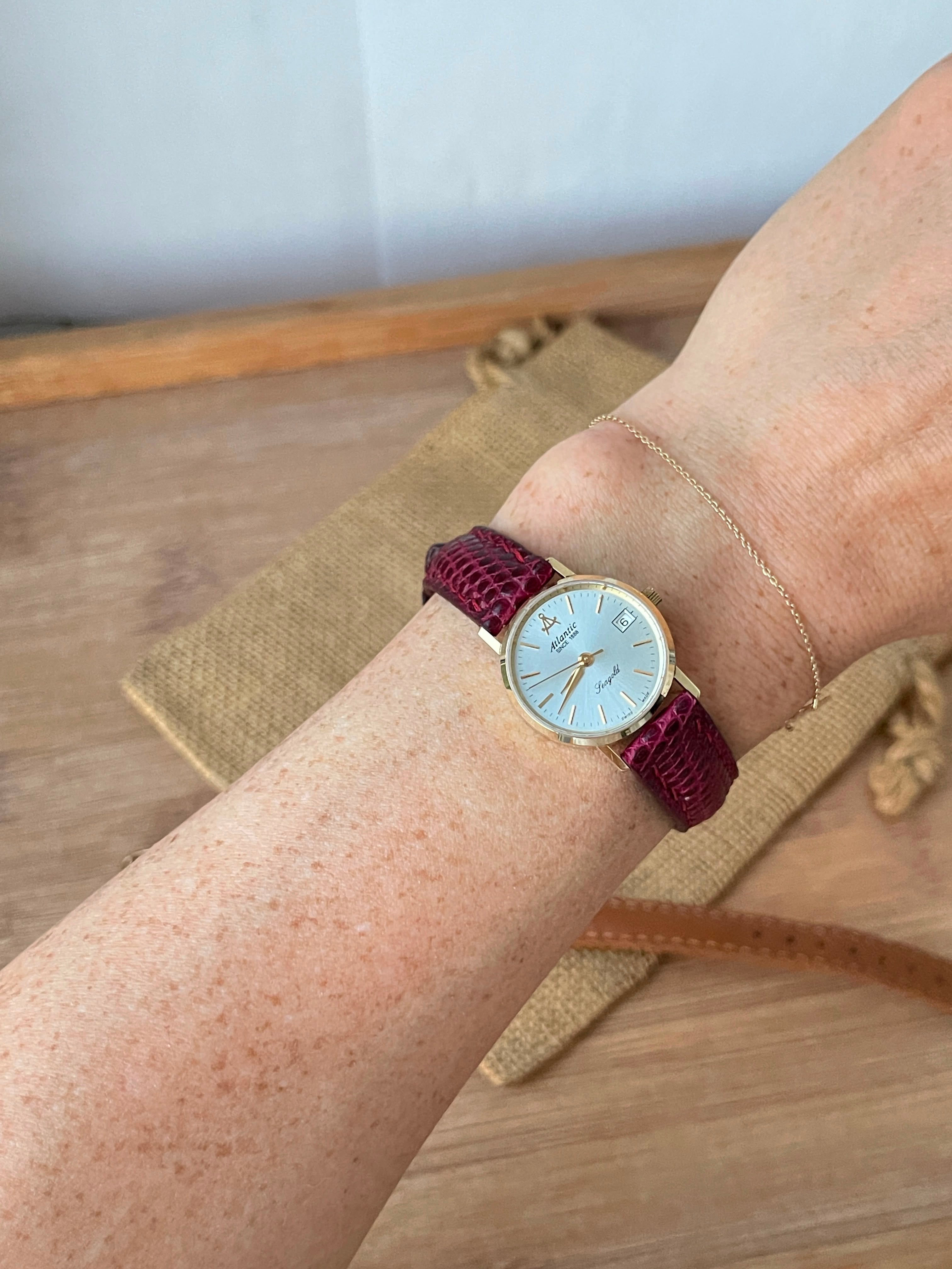 Ceas Atlantic Lady - Seagold - Aur 14K - Ca nou