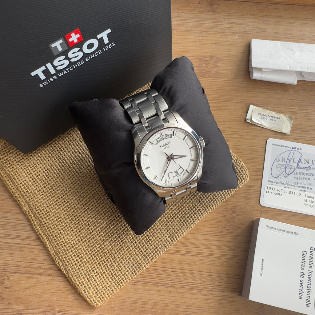 Ceas Tissot Couturier Daydate 39mm automatic - Full set - Eta2834-2 impecabil