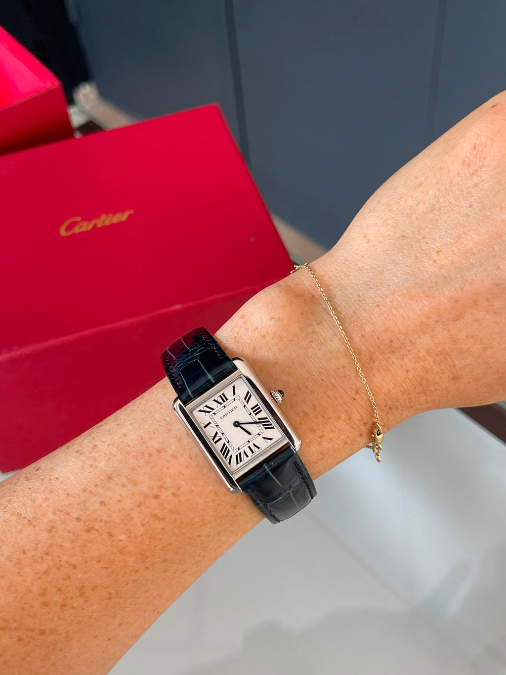 Ceas Cartier Tank Solo Ref. WSTA0030 - 31 mm × 24,4 mm