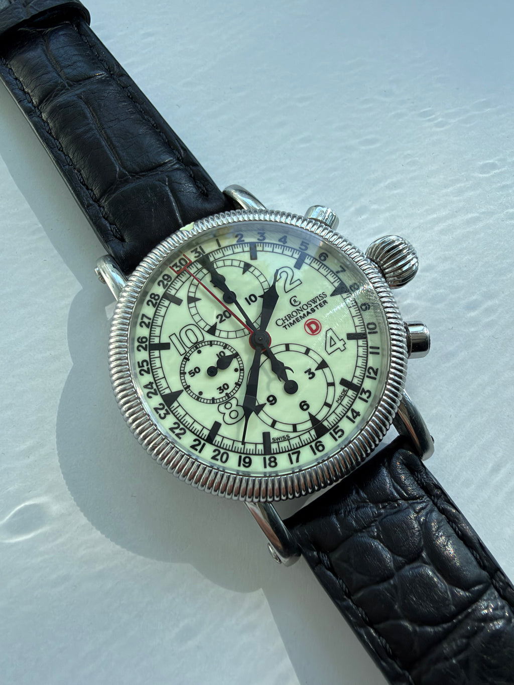 ChronoSwiss Timemaster Date Chronograph Superluminova  44mm - Ref. CH7533