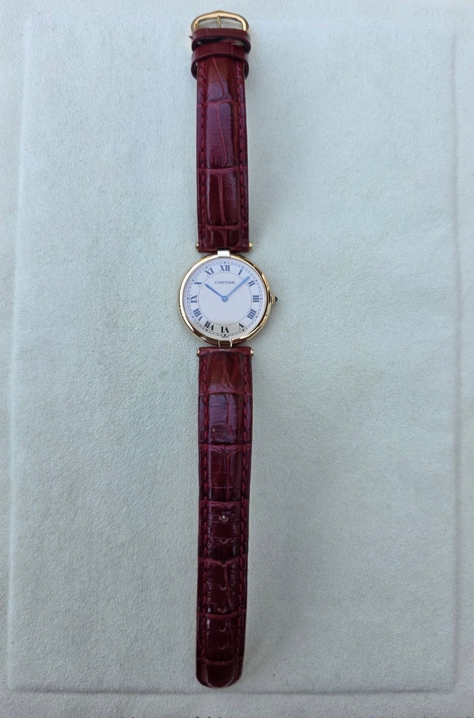 Ceas Cartier Vendome Aur 18K - Ref. 881001 - 30mm
