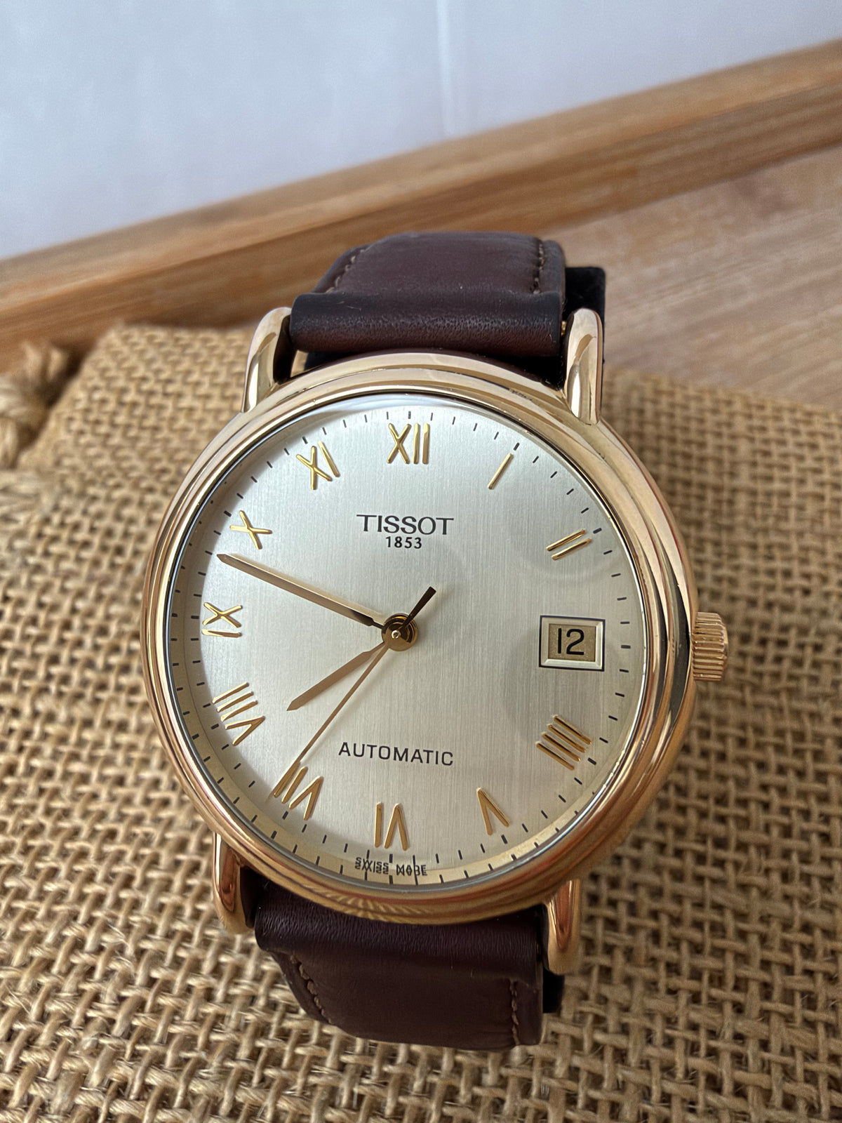 Ceas Tissot Carson - 36mm - Aur 18K Automatic - Ref. T71.3.444.13