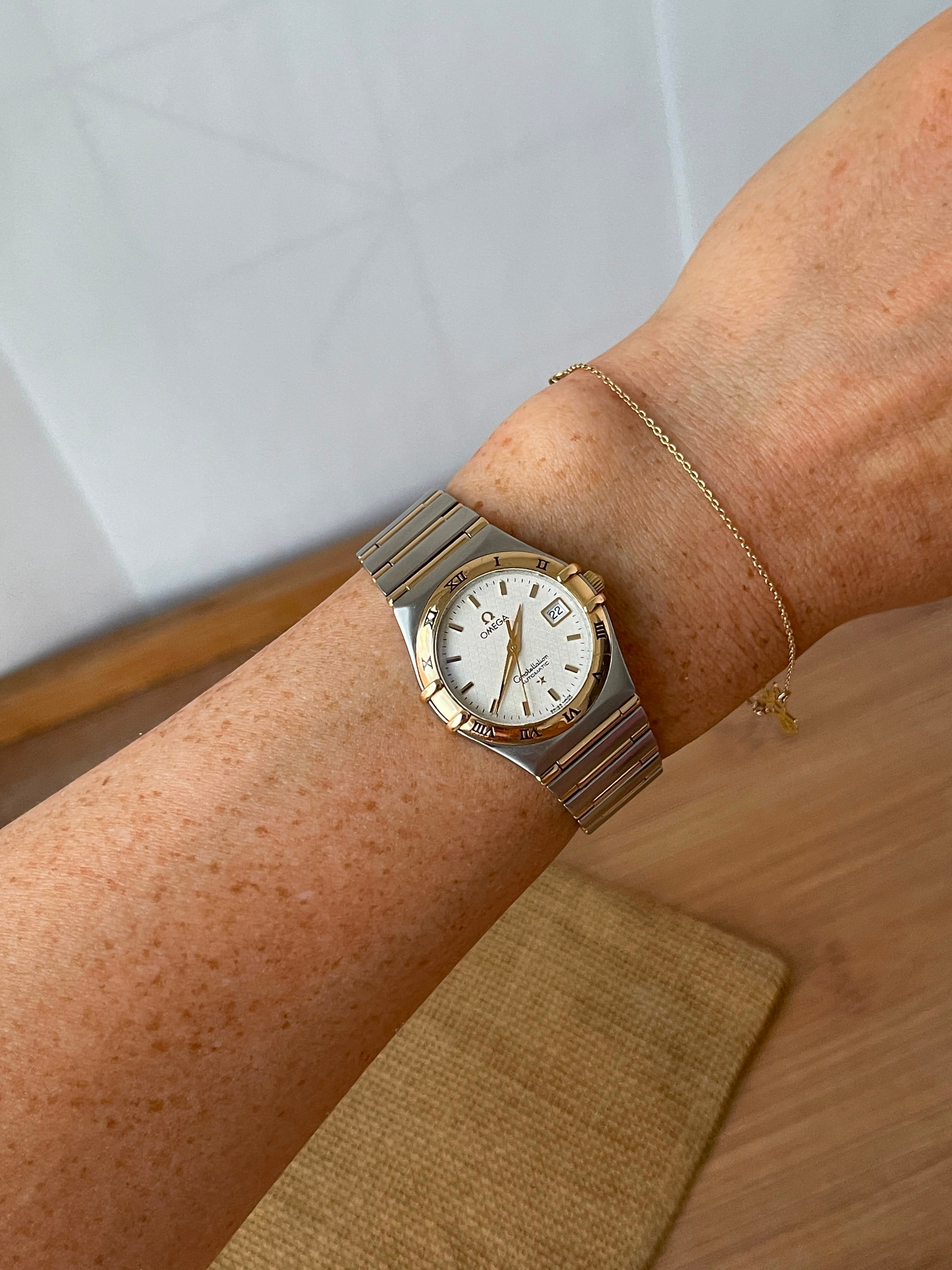 Omega Constellation Automatic Aur 18K Otel - 27mm - impecabil - Ref. 1292.30.00