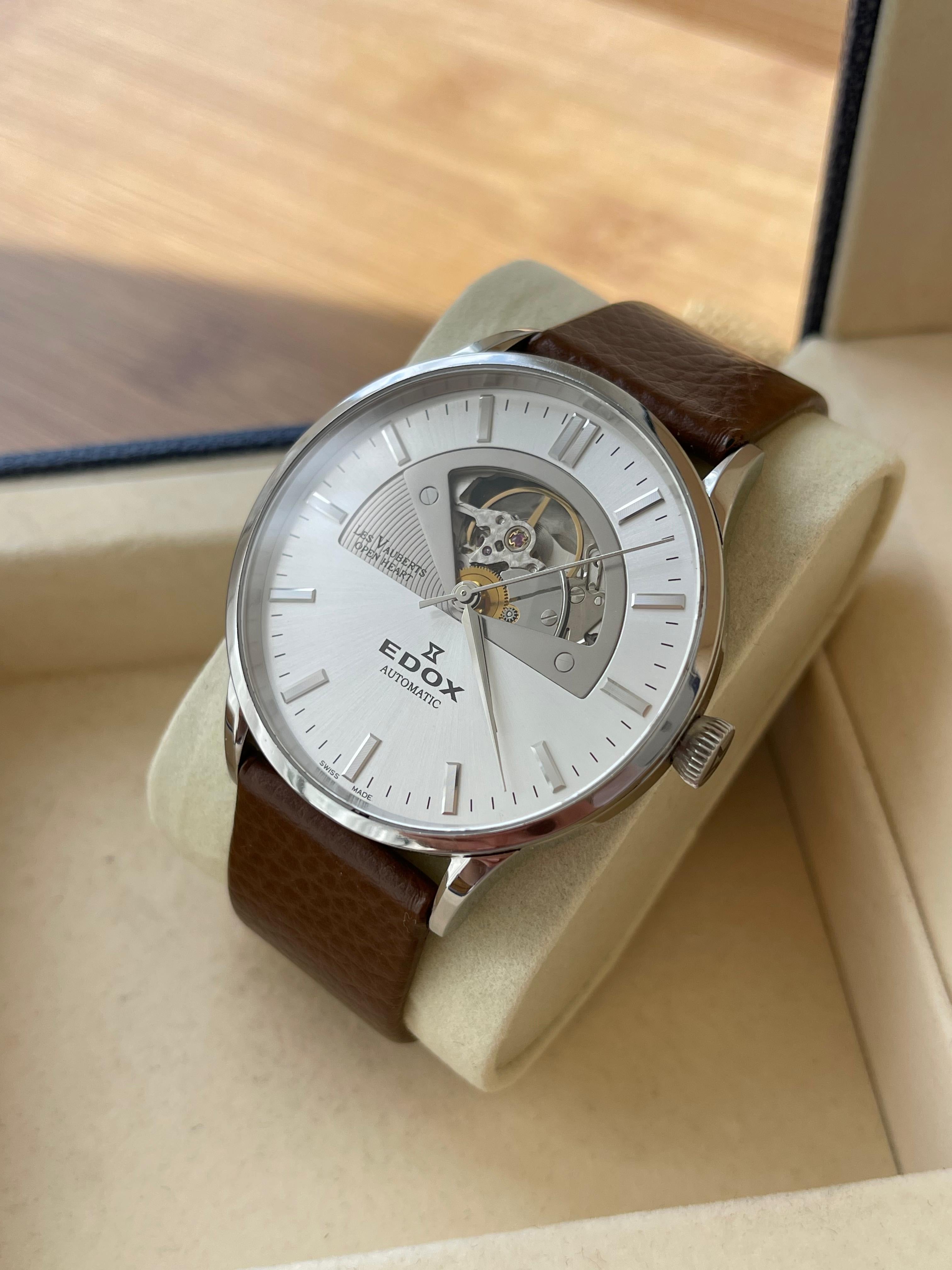 Ceas Edox Les Vauberts Automatic - Open Heart