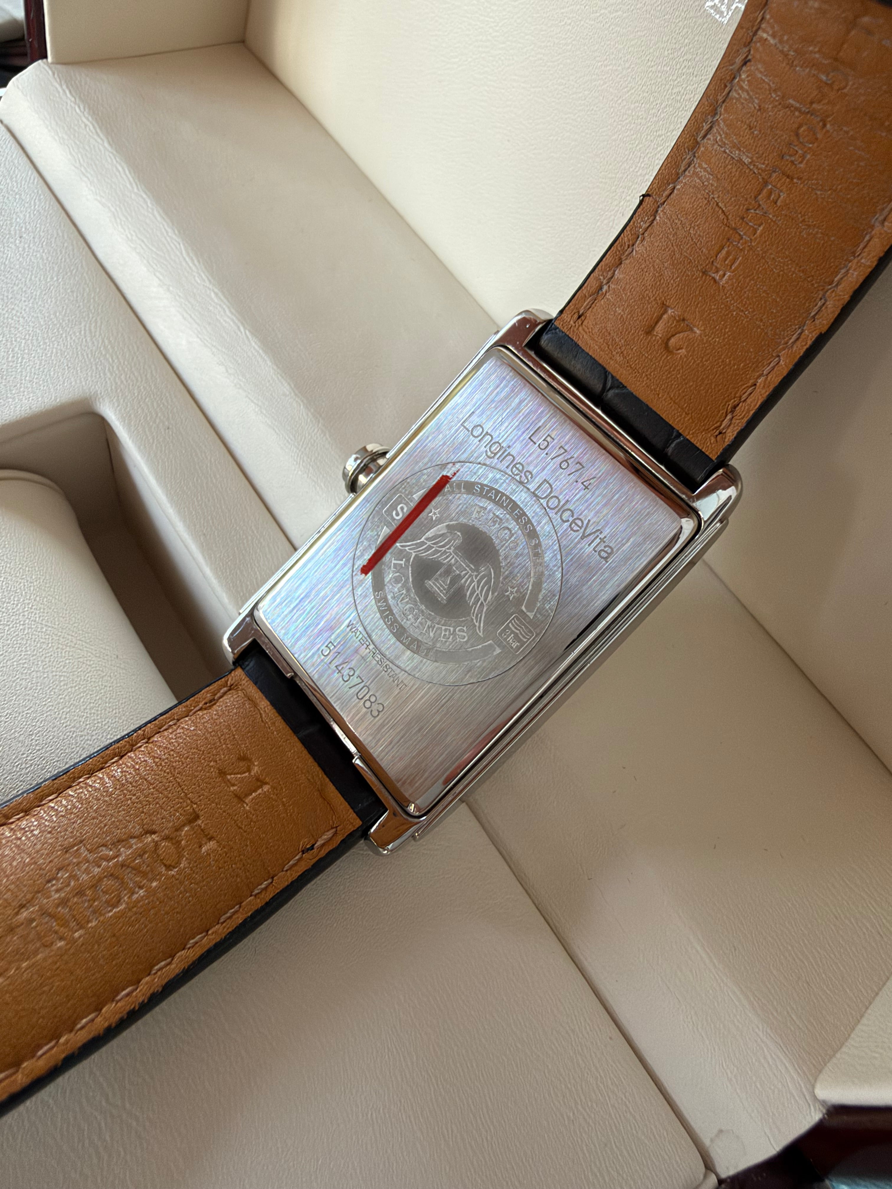 Longines Dolcevita Automatic ca nou 28.2x47.0 mm - Ref. L5.767.4.71.9 - Full set
