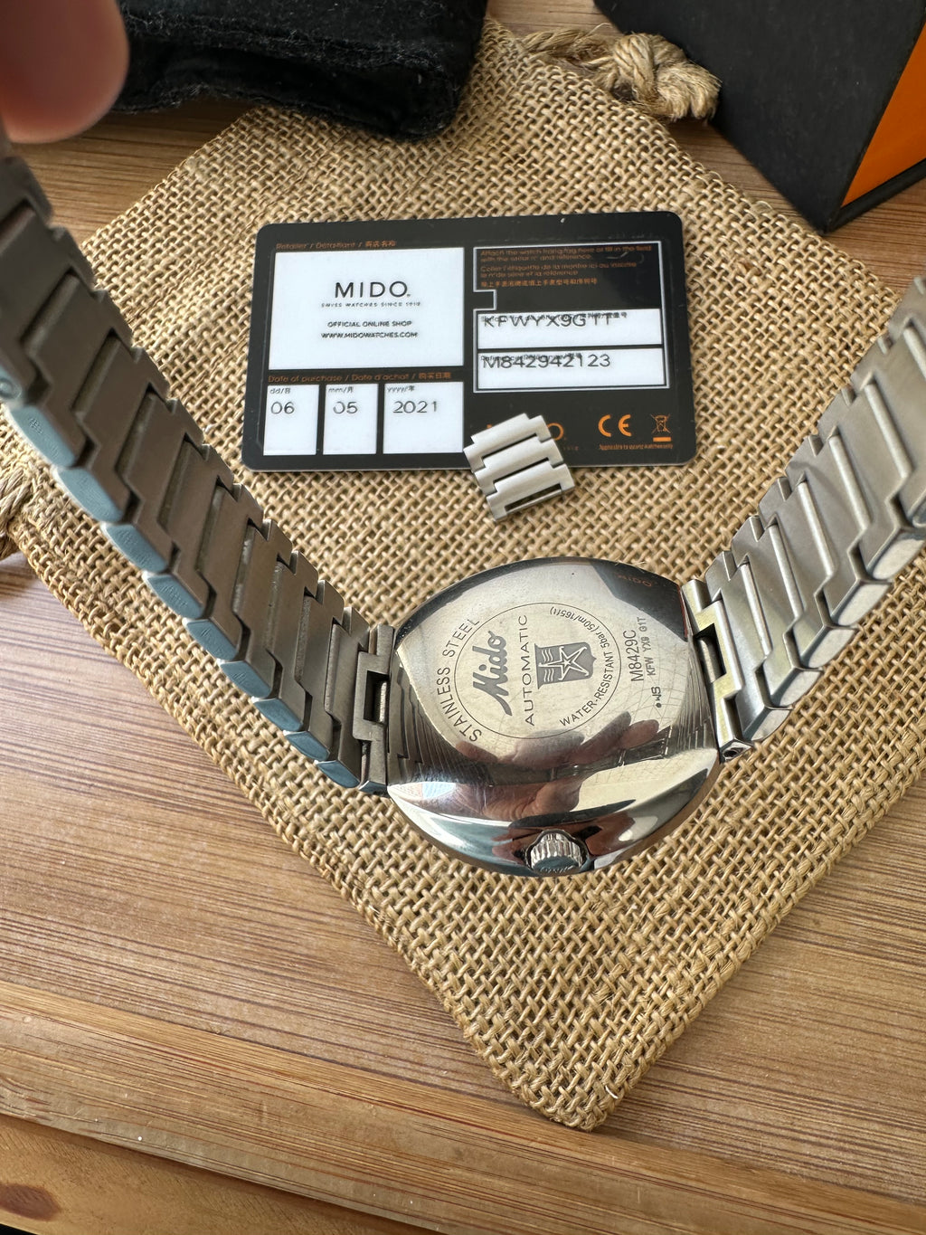 Ceas Mido Commander Automatic Datoday 39mm- Full set - Impecabil -M8425.4.11.1