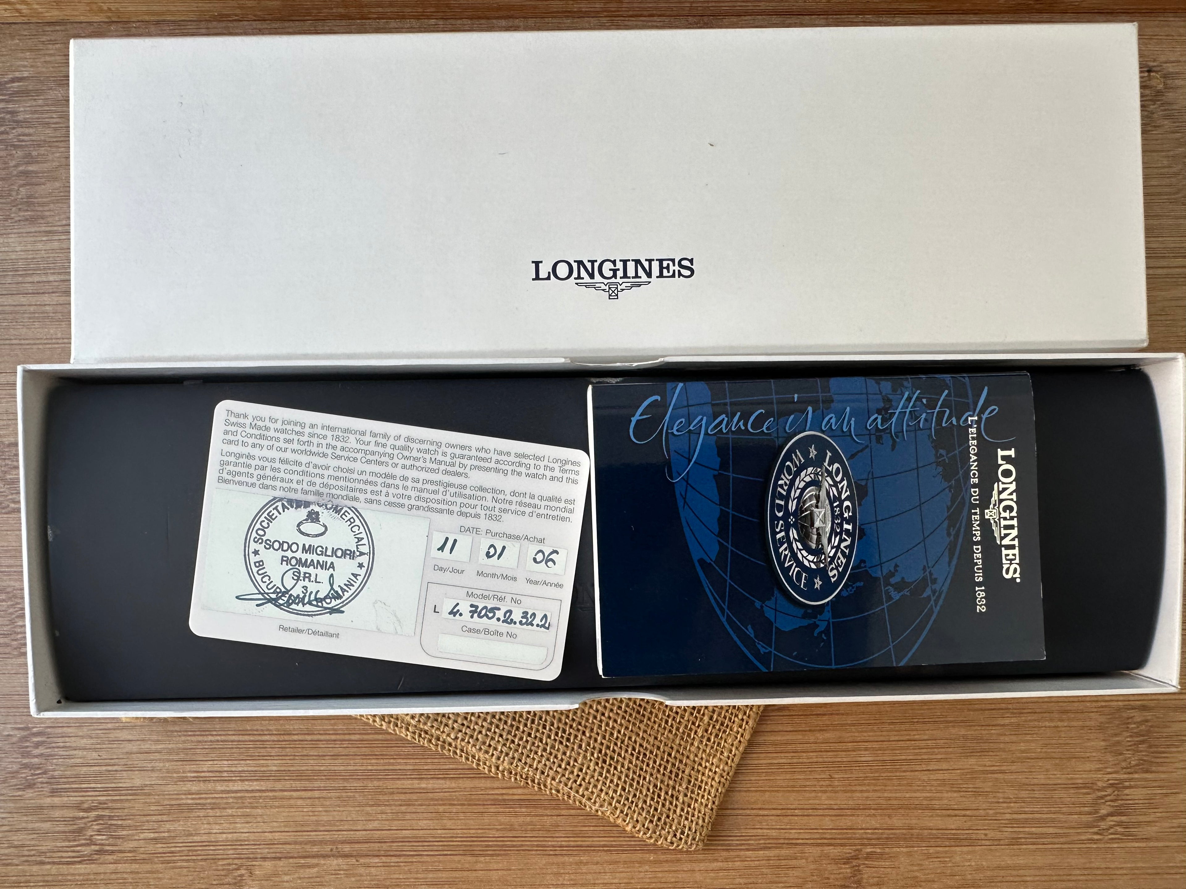 Longines La Grande Classique Tonneau Lady L4.705.2.32.2
