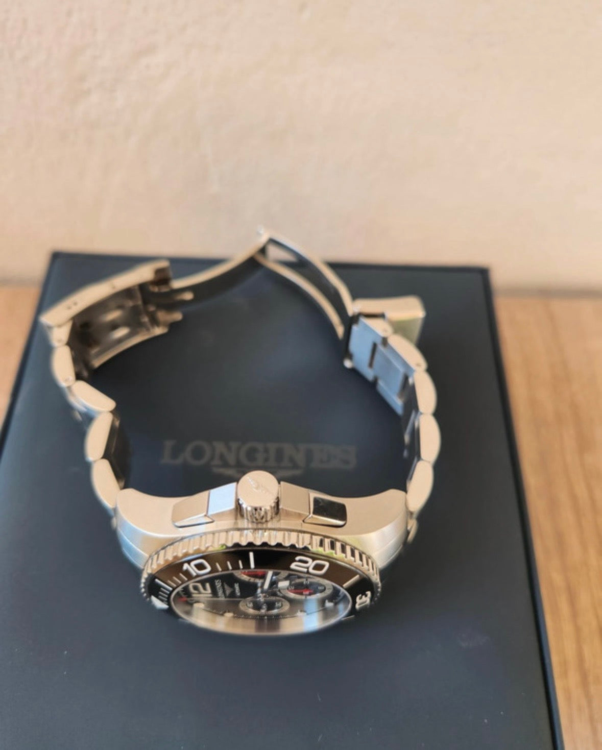 Longines Hydroconquest 43mm - Chronograph - Ceramic - Impecabil, Full set