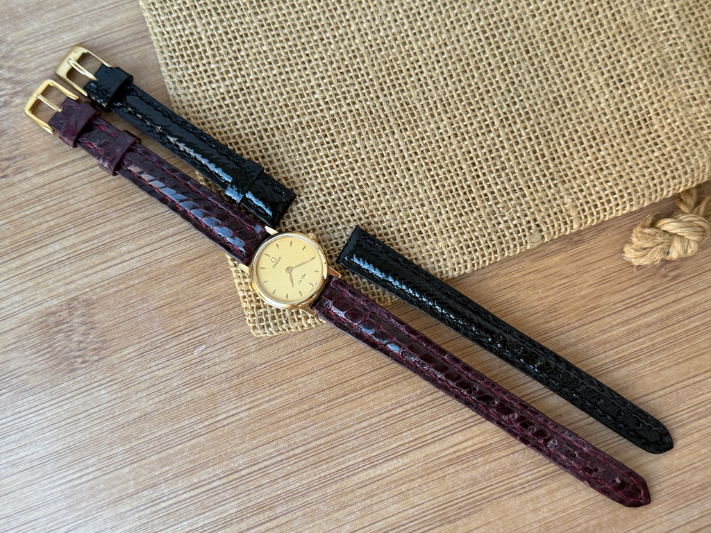 Omega De Ville Aur 18K - 2 curele realizate pe comandǎ