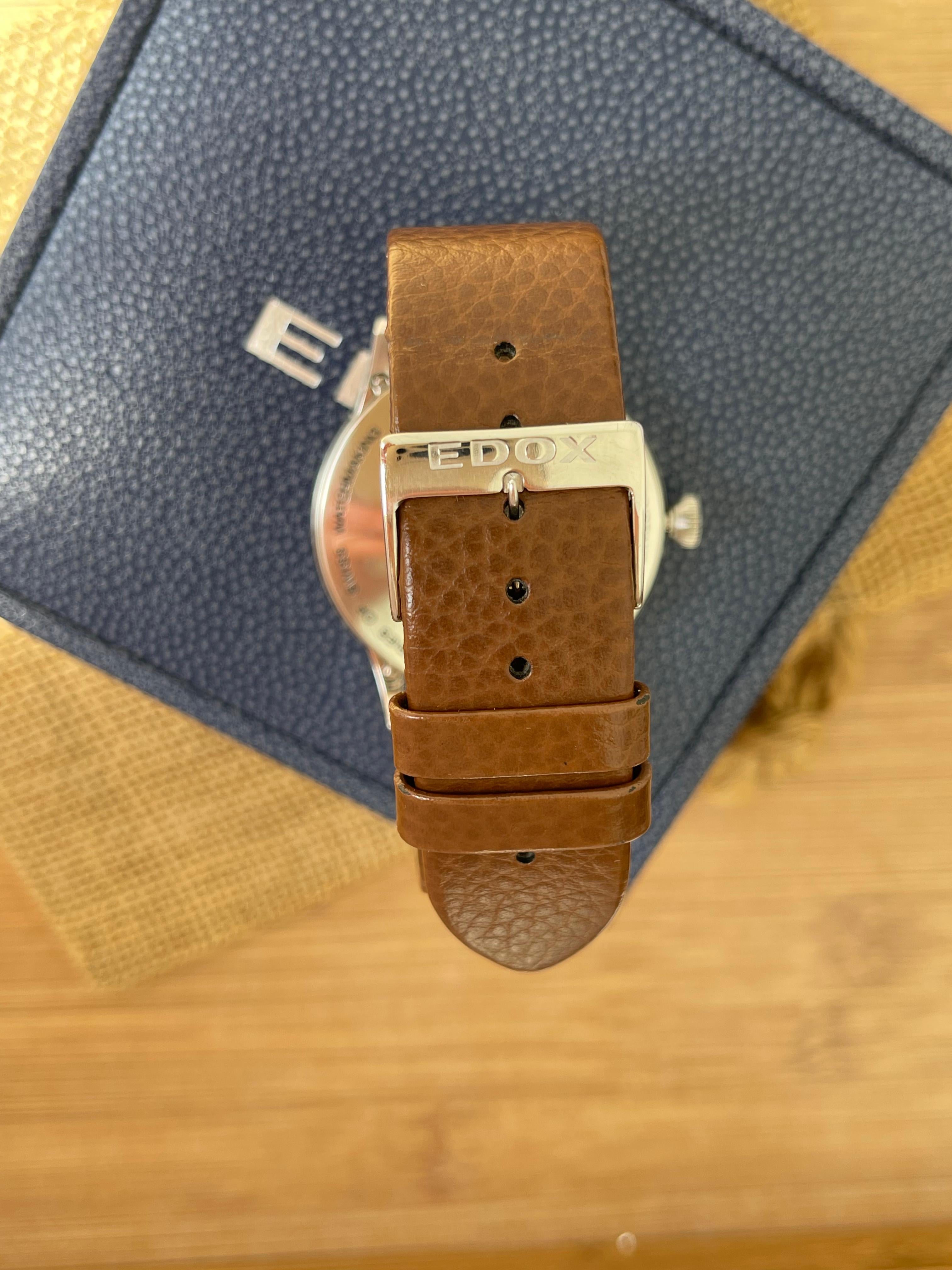 Ceas Edox Les Vauberts Automatic - Open Heart
