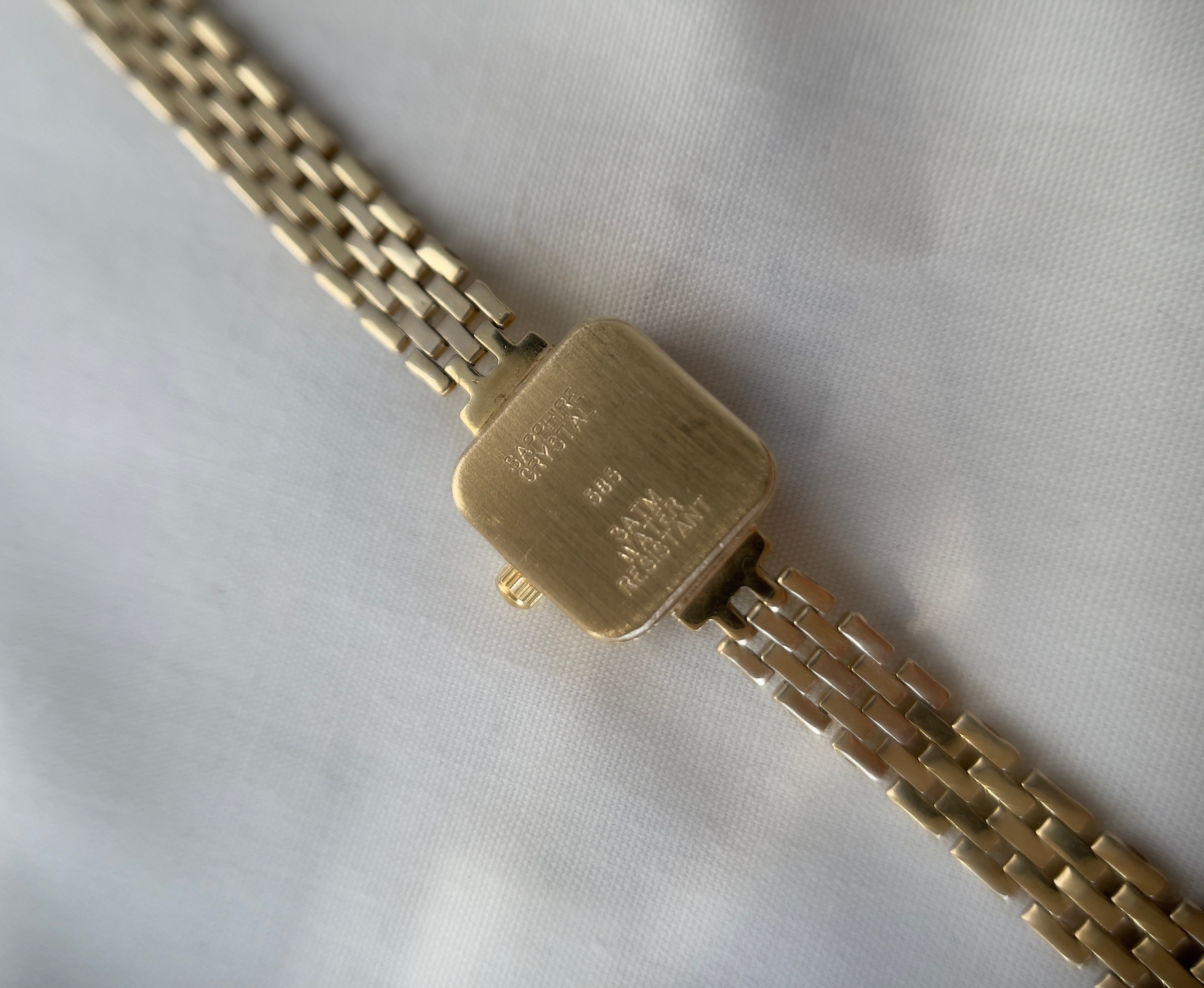 Ceas din Aur 14k - 585 - Certificat - impecabil - Piesǎ excepționalǎ
