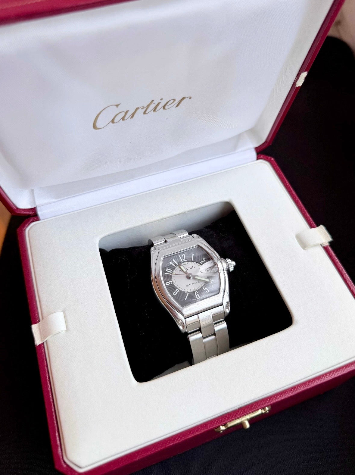 Cartier Roadster 2510 Automatic - Full set, cu acte Condiție excelenta