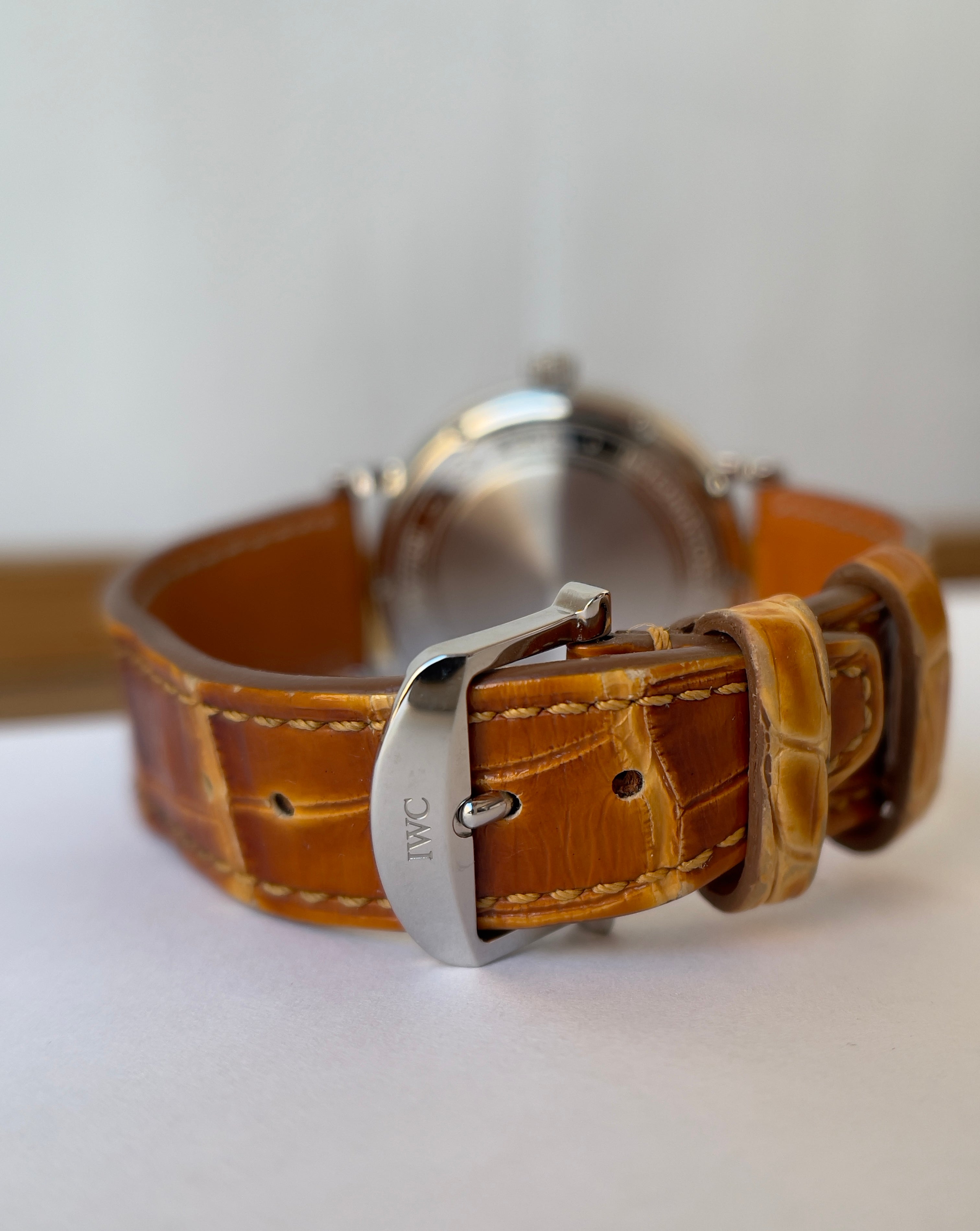 Ceas IWC Portofino Unisex 37mm - cu briliante - Full set, acte, cutie