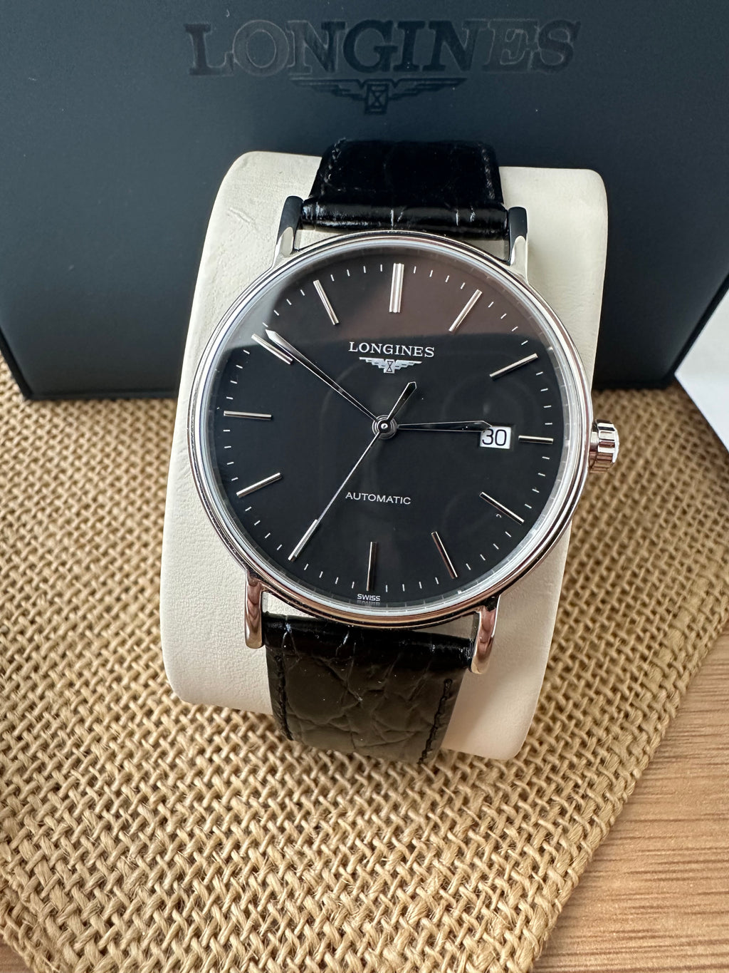 Longines Présence Automatic 38.5mm diametrul - impecabil - Full set L4.921.4.52.2