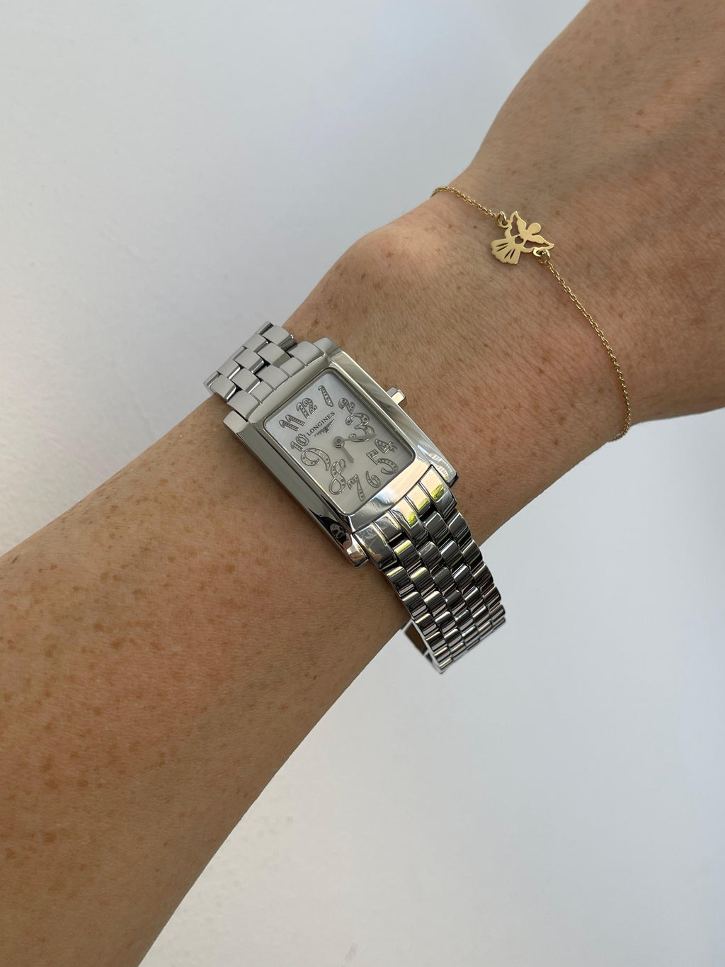 Ceas Longines Dolcevita Lady Cadran Mother of Pearl cu diamante ref. L5.502.4.07.6