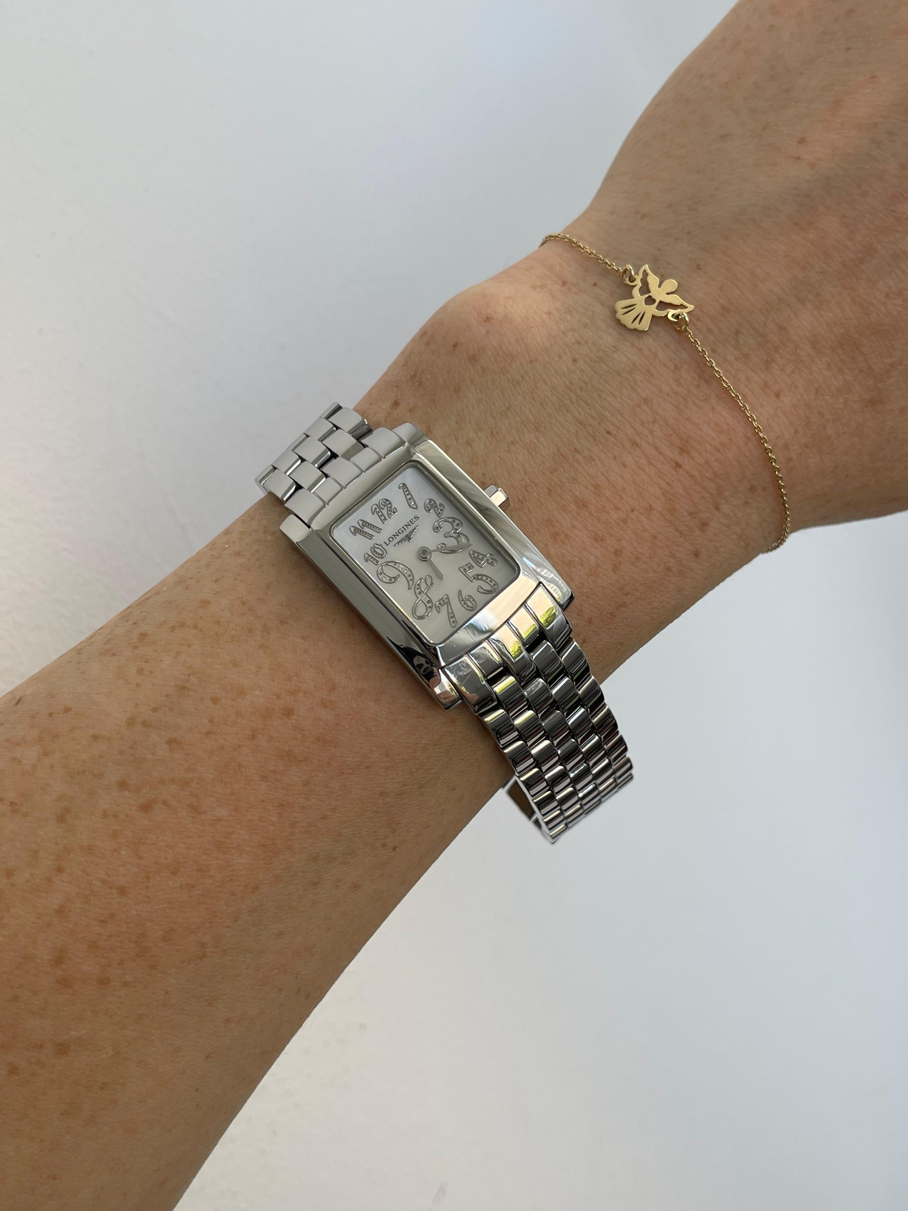 Ceas Longines Dolcevita Lady Cadran Mother of Pearl cu diamante ref. L5.502.4.07.6
