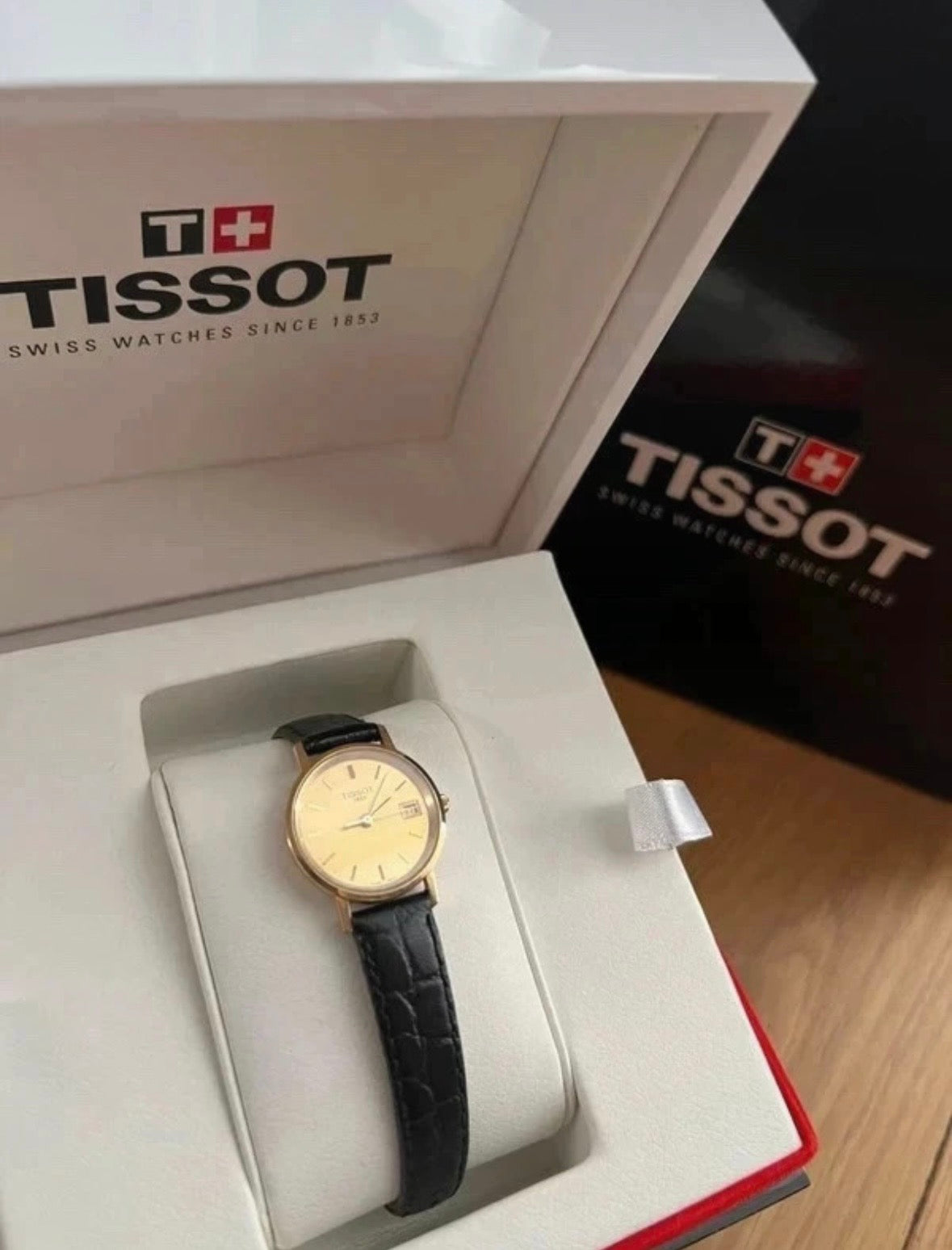 Ceas Tissot Lady Aur 14K - impecabil - ca nou
