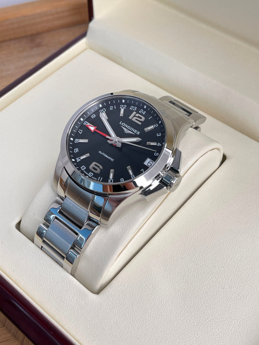 Longines Conquest GMT - Automatic - 41mm - impecabil