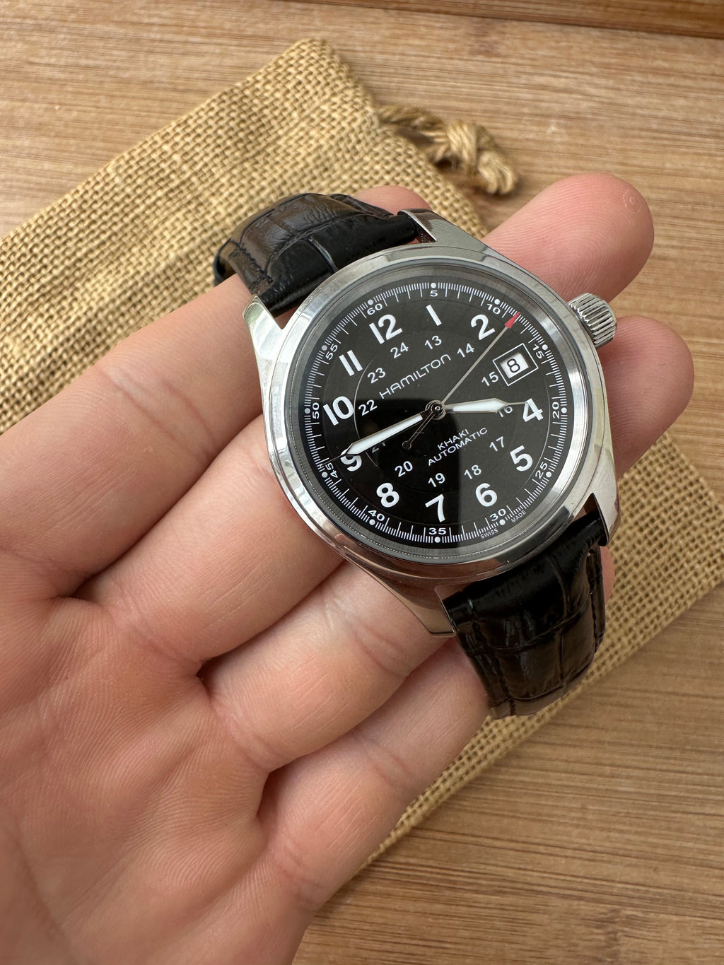 Hamilton Khaki Field 38mm - Condiție excelentǎ Automatic