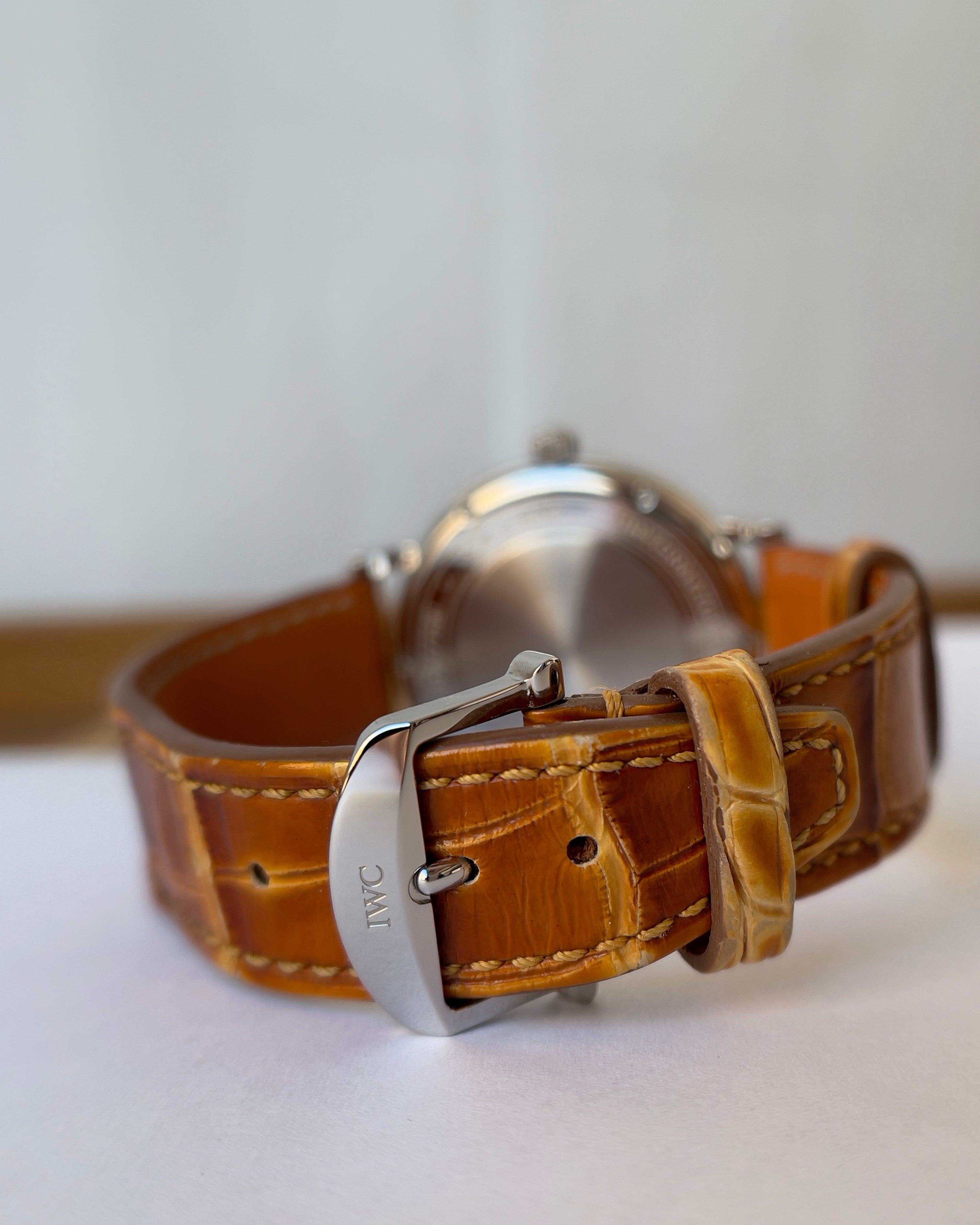 Ceas IWC Portofino Unisex 37mm - cu briliante - Full set, acte, cutie
