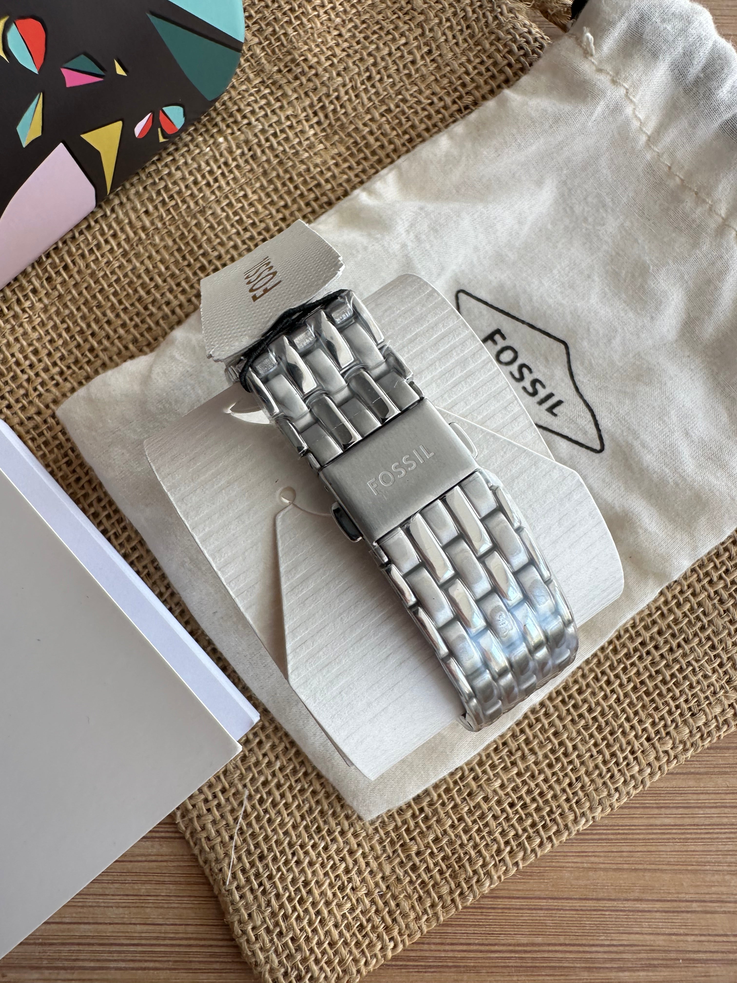Ceas Fossil Raquel Sun Moon 29mm - Silver