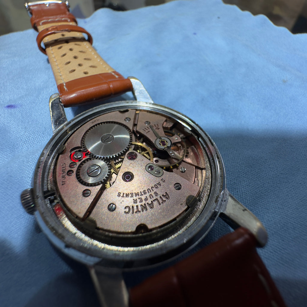 Atlantic Worldmaster 38mm - Mecanic - Mecanism Eta