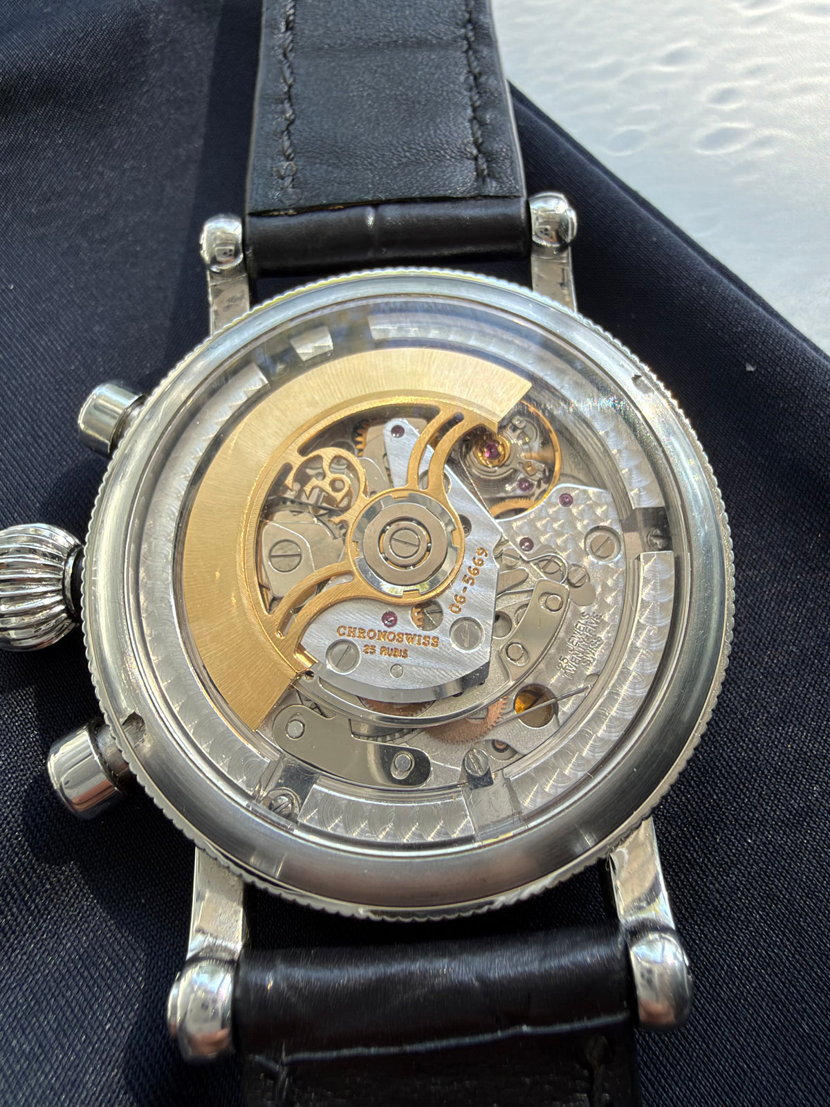 ChronoSwiss Timemaster Date Chronograph Superluminova  44mm - Ref. CH7533