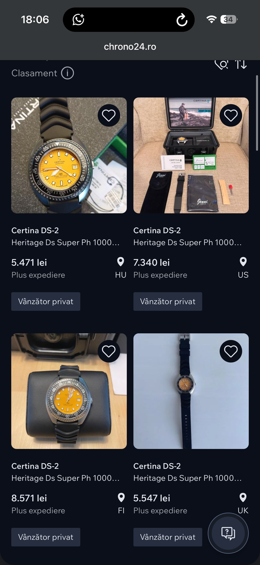 Certina DS PH1000M Limited Edition - 42mm - impecabil - Full set Ref. C024.907.17.281.10