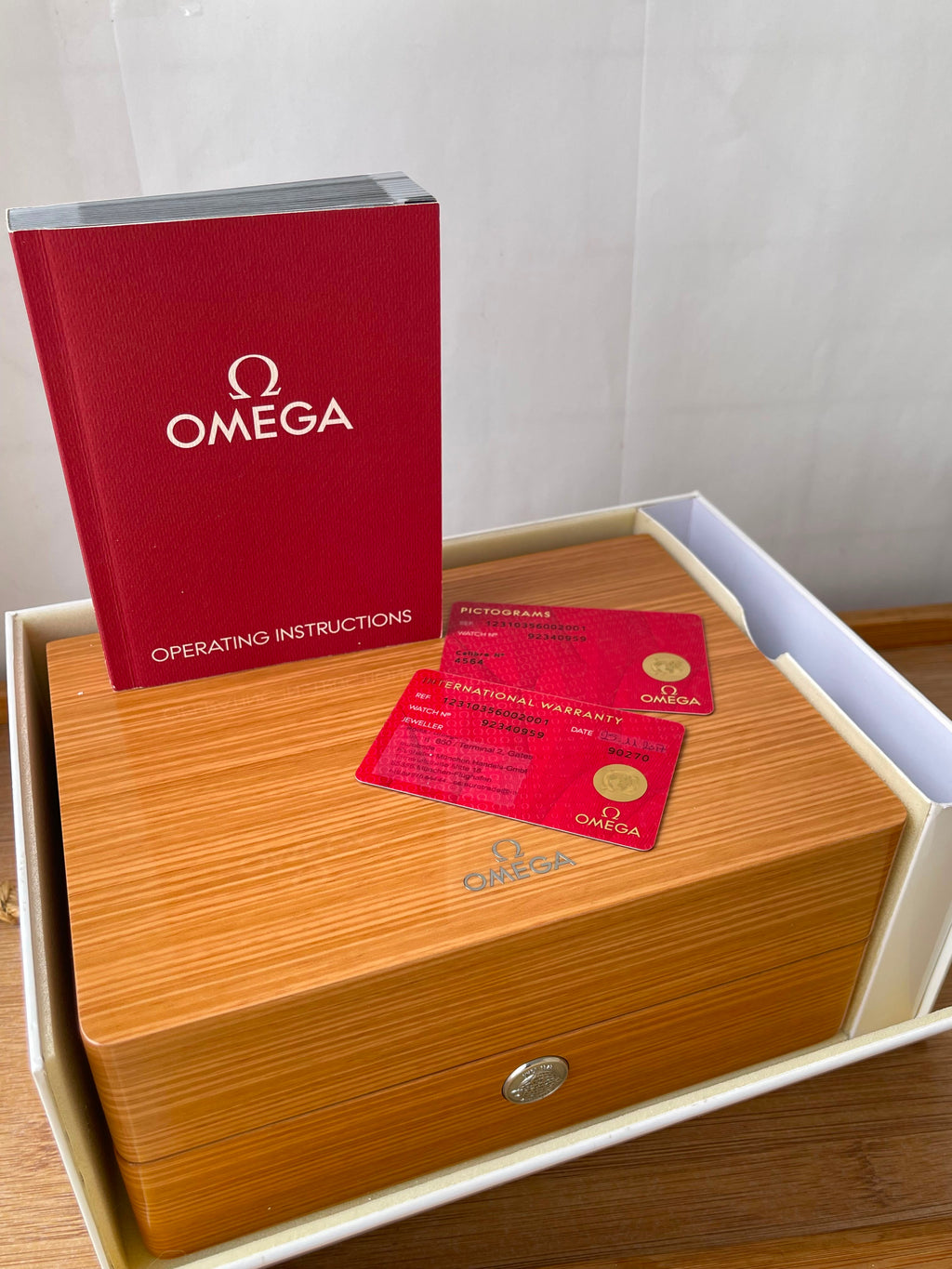 Omega Constellation 2017 Full Set Impecabil Ref. 123.10.35.60.02.001