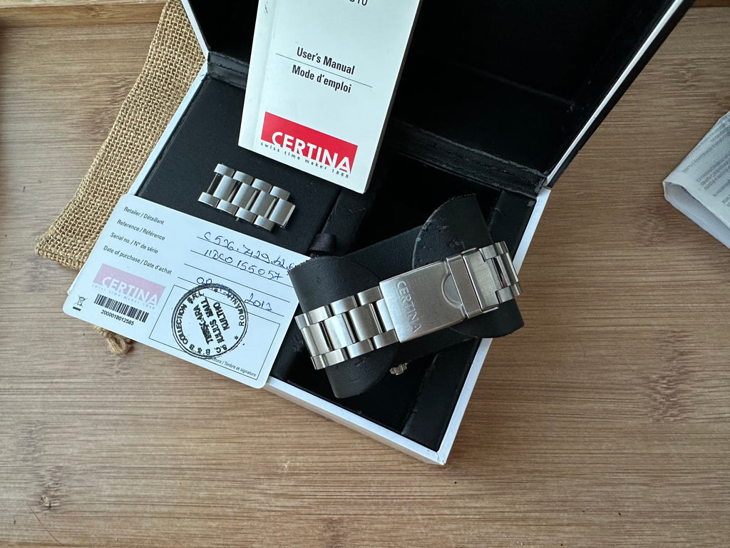 Certina DS Chronograph - Full set - Condiție excelentǎ