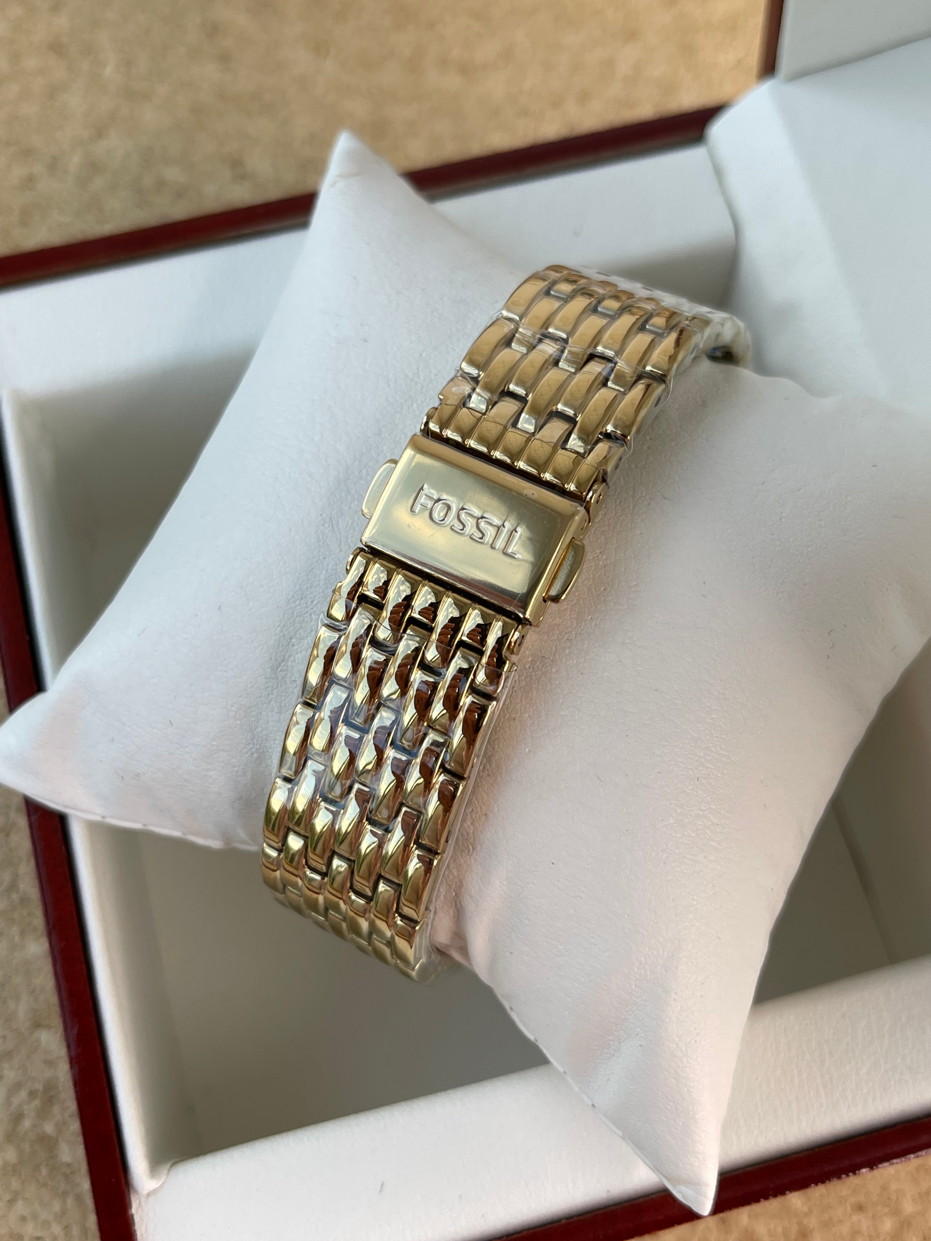 Ceas Fossil Tailor Gold nou - ES3714 - 35mm diametrul