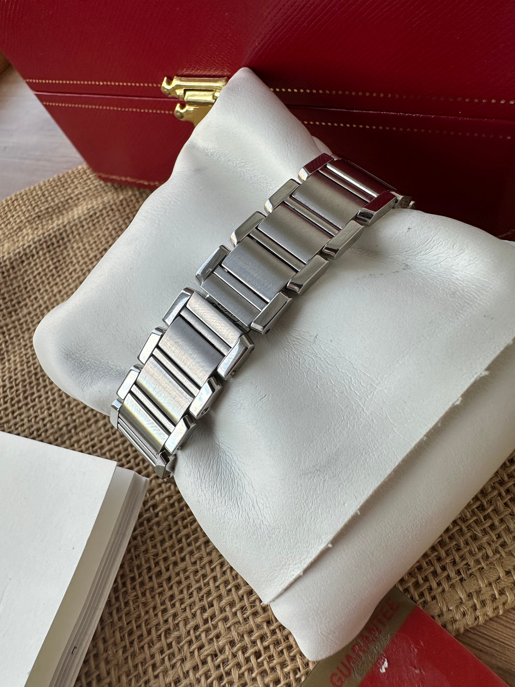 Cartier Tank Française Full set, impecabil 20mm - 2384