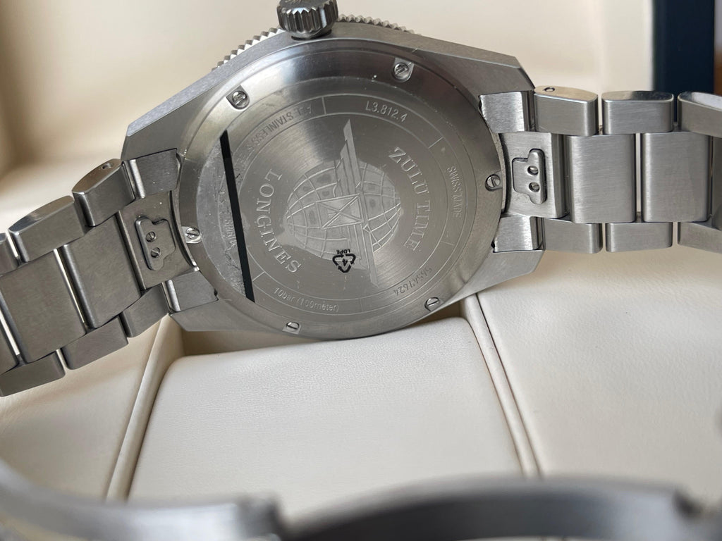 CEAS LONGINES SPIRIT ZULU TIME L3.812.4.53.6 CONDIȚIE EXCELENTǍ, FULL SET 42mm