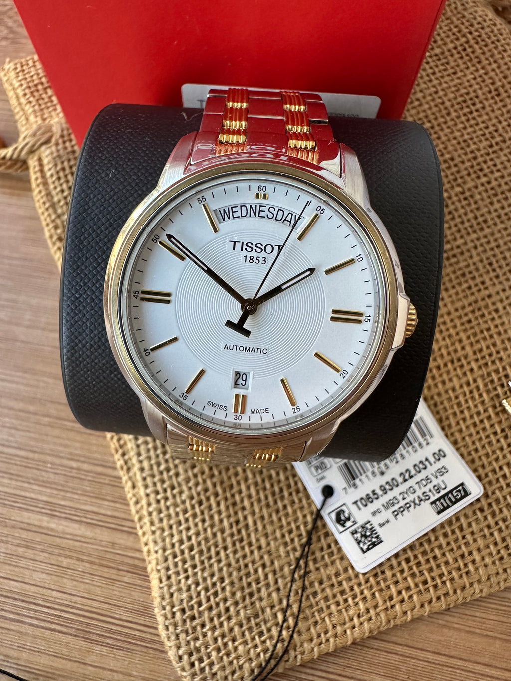 Tissot Automatic - Two tone - Eta 2834 full set