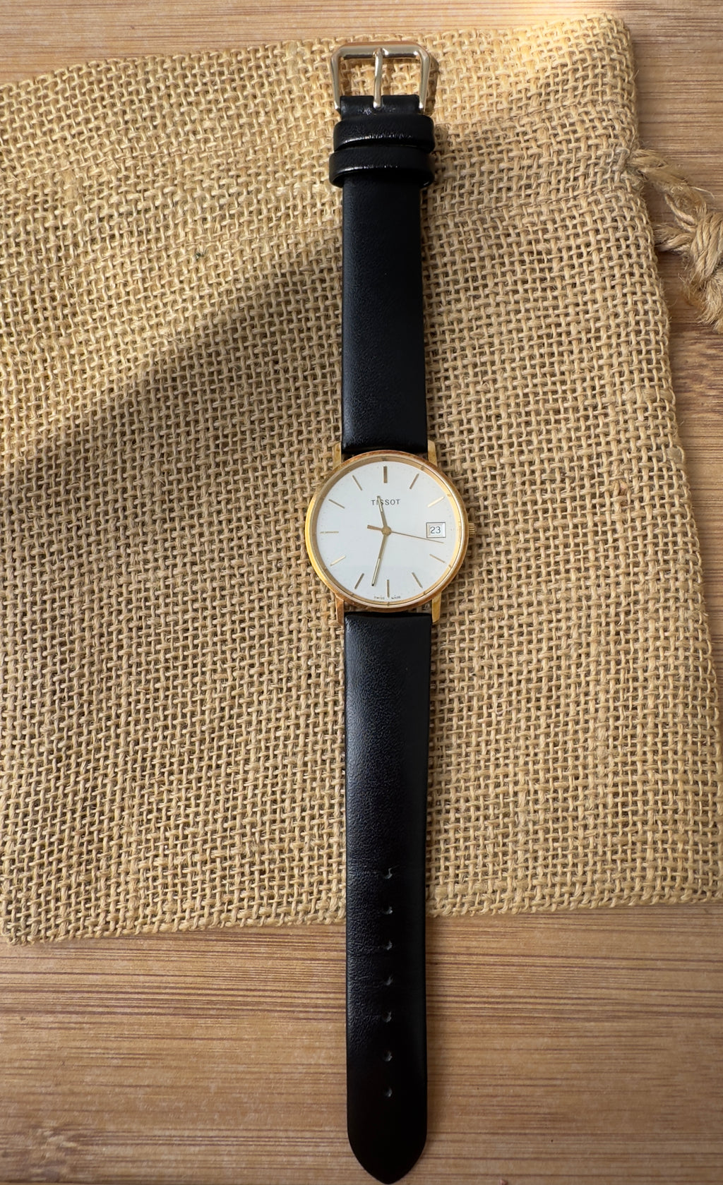 Ceas Tissot Goldrun Aur 18k - 34mm - impecabil - Unisex