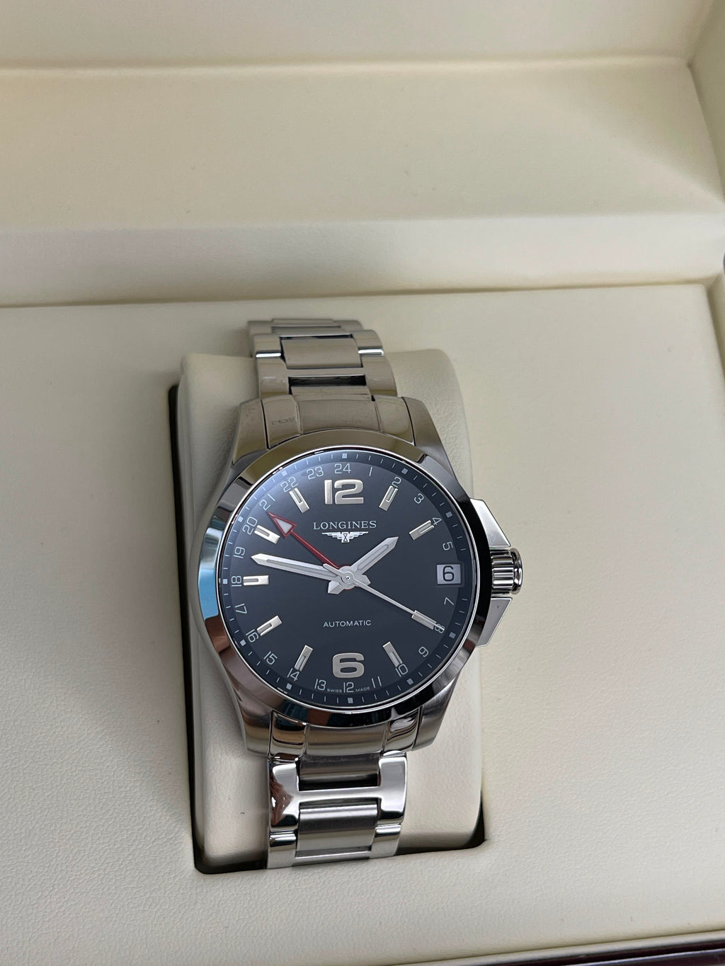 Longines Conquest GMT - Automatic - 41mm - impecabil