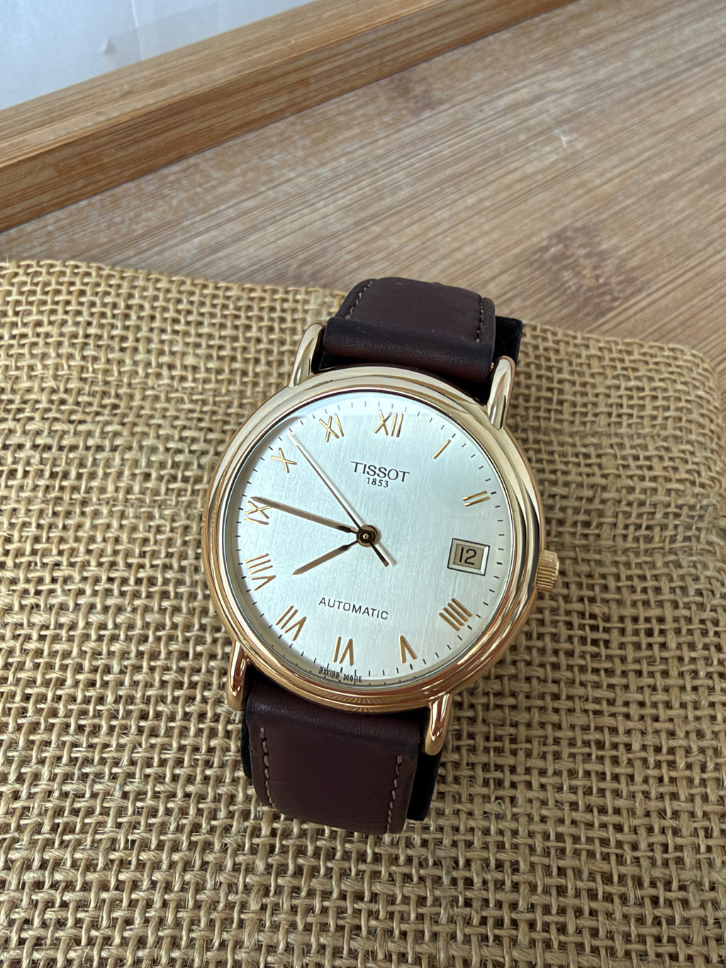Ceas Tissot Carson - 36mm - Aur 18K Automatic - Ref. T71.3.444.13