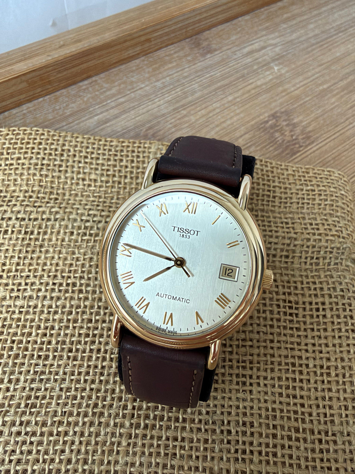 Ceas Tissot Carson - 36mm - Aur 18K Automatic - Ref. T71.3.444.13