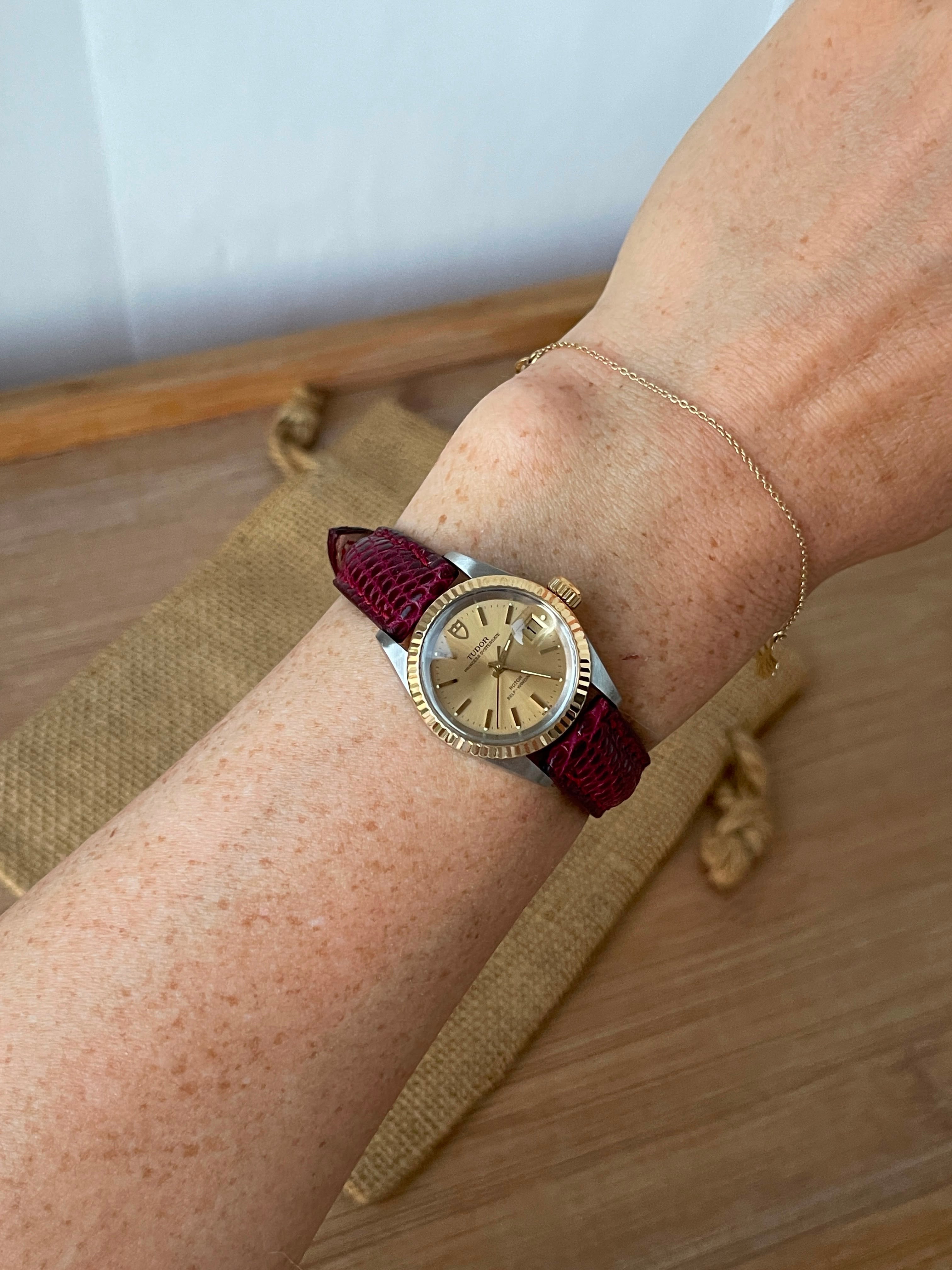 Tudor Princess Oysterdate Aur 18k Otel 26mm Ref. 92413