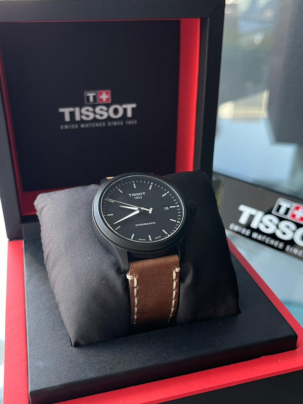 Ceas Tissot Gent XL Swissmatic - Ref. T116.407.36.051.01 - 43mm diametrul condiție excelentǎ