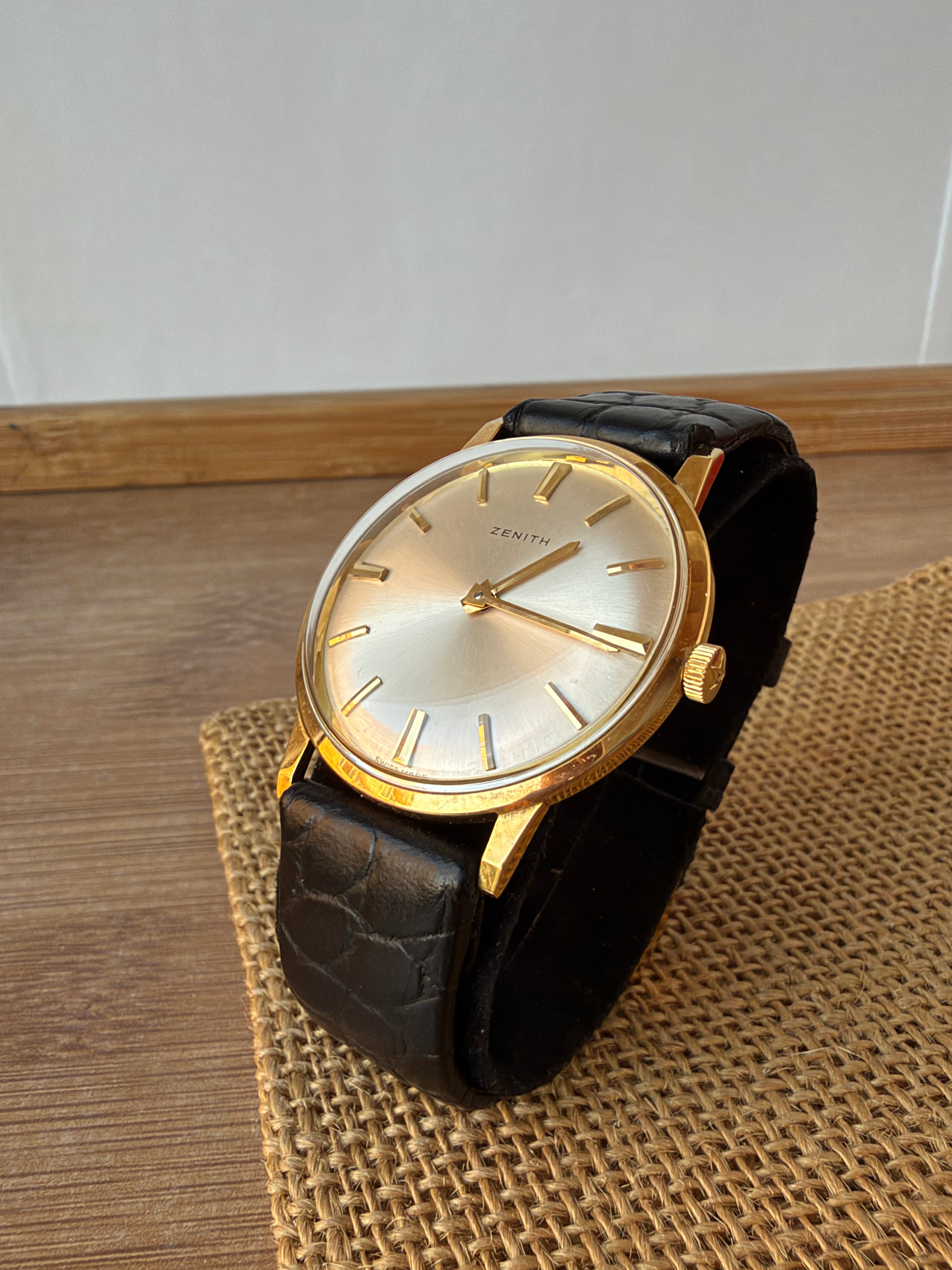 Zenith Aur 18K - Vintage NOS - New old stock- Full set