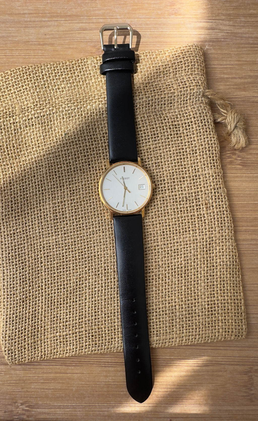 Ceas Tissot Goldrun Aur 18k - 34mm - impecabil - Unisex